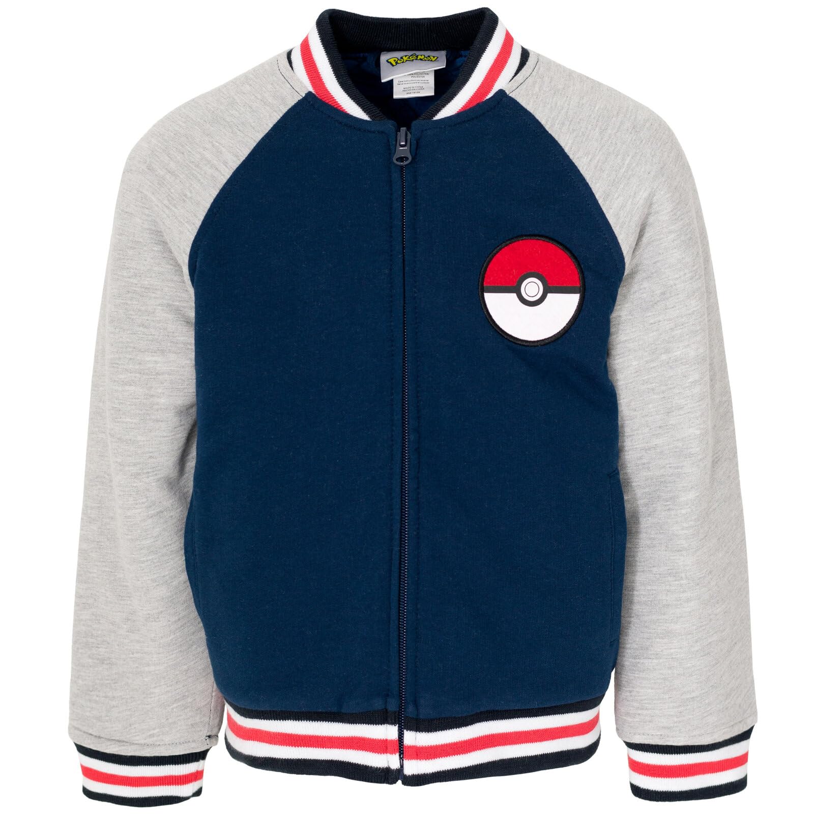 ジャケット・アウター POKEMON MADE VARSITY JACKET NAVY / L Human Made x Pokemon Varsity Jacket Navy Men's - US