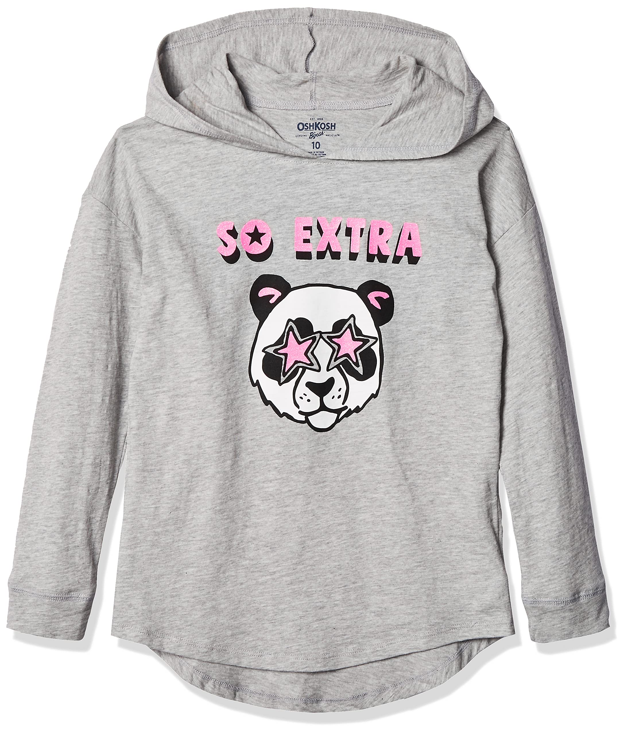 OshKosh Girls' Graphic Sweatshirt - Comfy Casual Wear For Kids