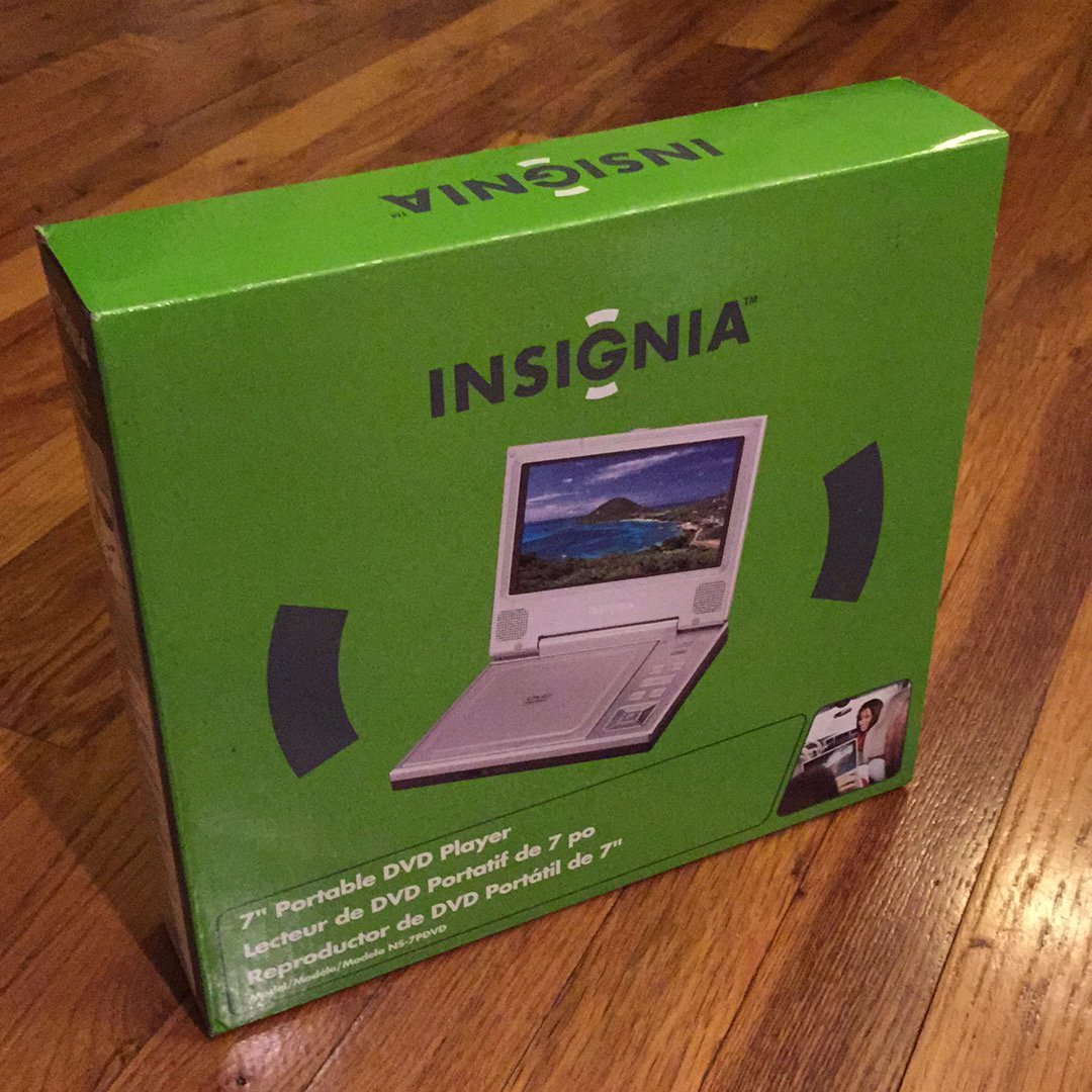 48倍】【中古】Insignia DVD Player with 9 Display | NS-P9DVD15 by