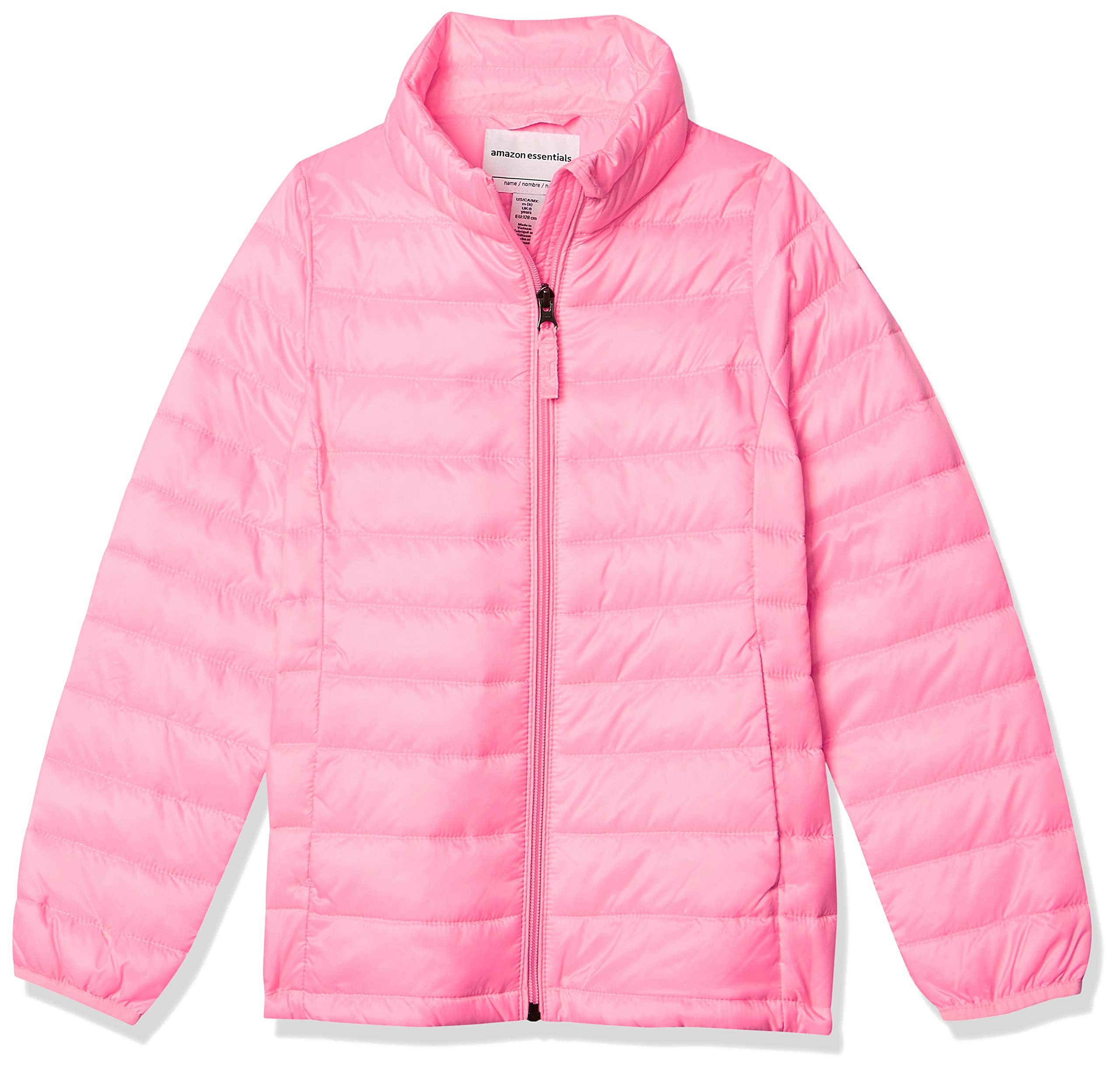Pink Puffer Jacket Girls Pink North Face Coat THE NORTH FACE Shell