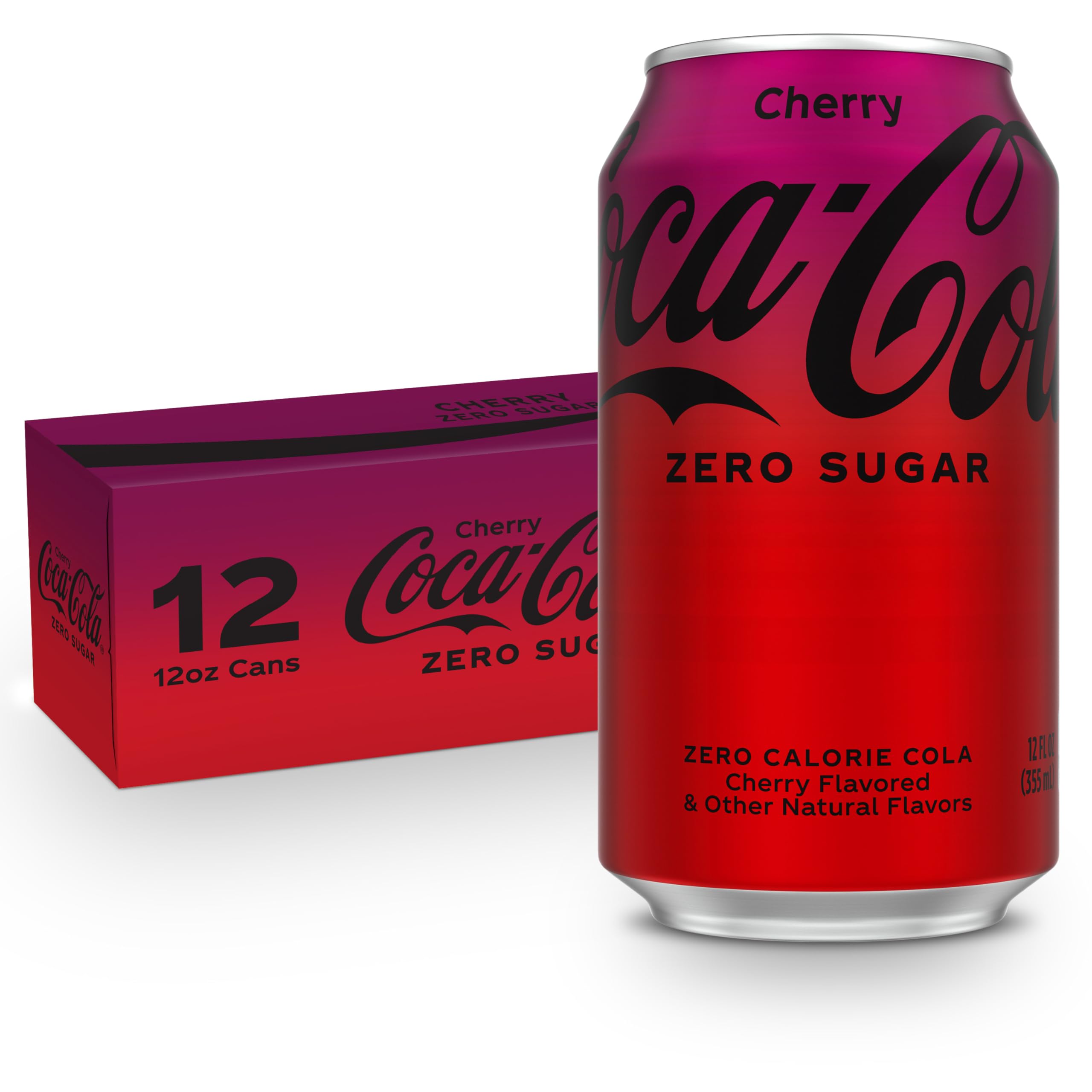 Coca-Cola Zero - Brandclub - Coca-Cola Zero Cherry calorie free