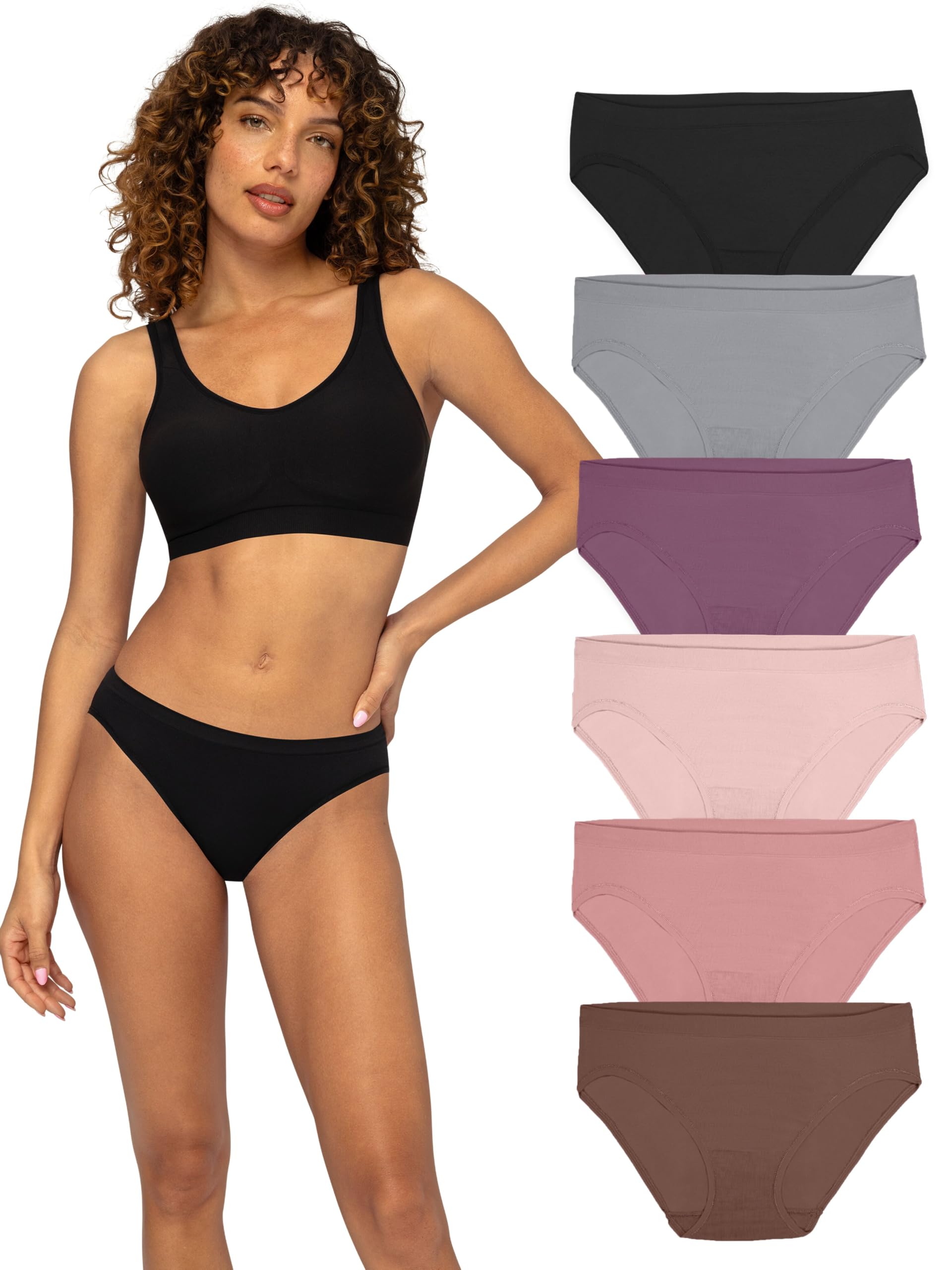 Fruit Of The Loom Damen-Slip, 10er Pack, Baumwolle, Atmungsaktiv, Ohne Etikett – Bequem & Weich