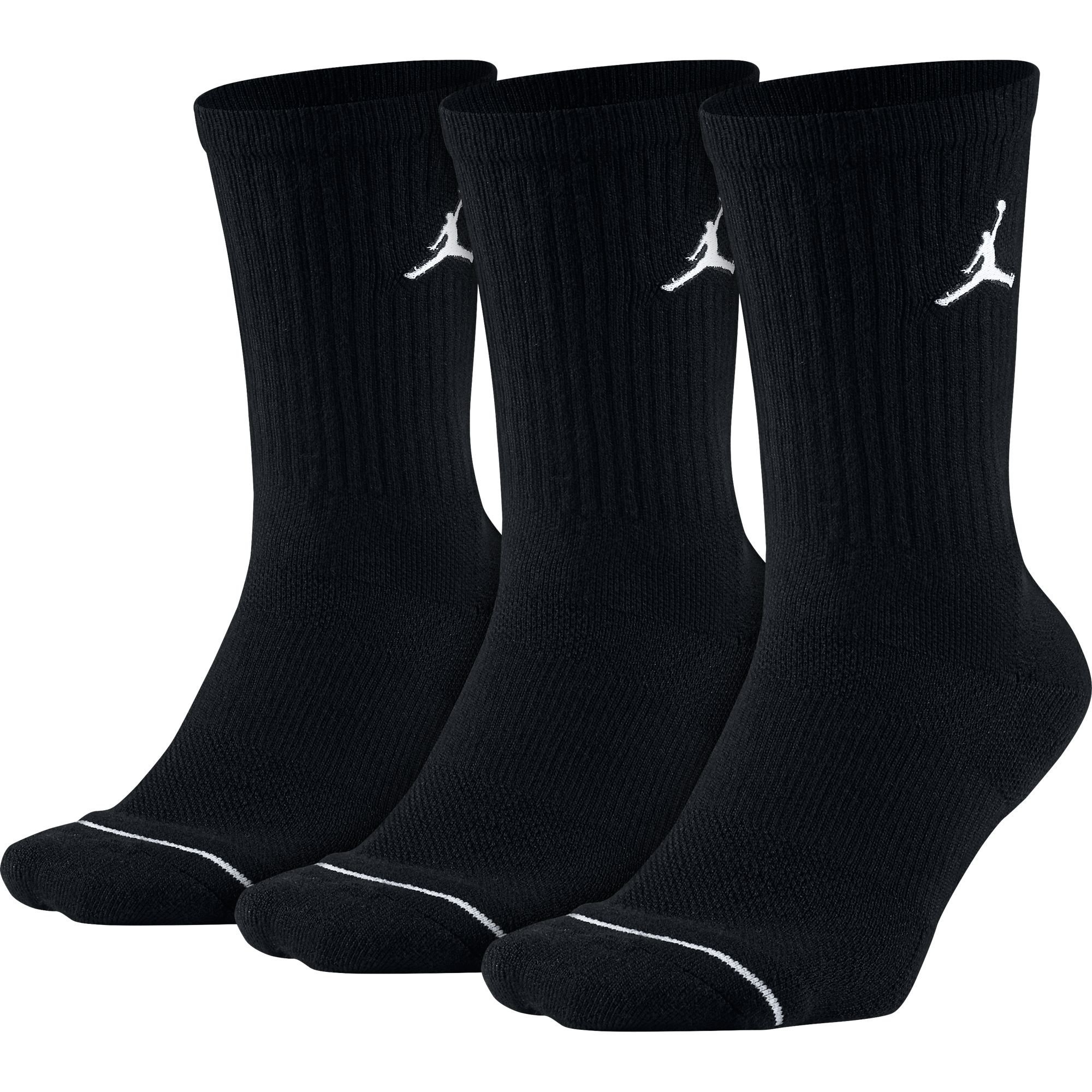 レッグウェア Supreme x Jordan Crew Socks Black M Supreme x Jordan 'Crew Socks' (2 pack)