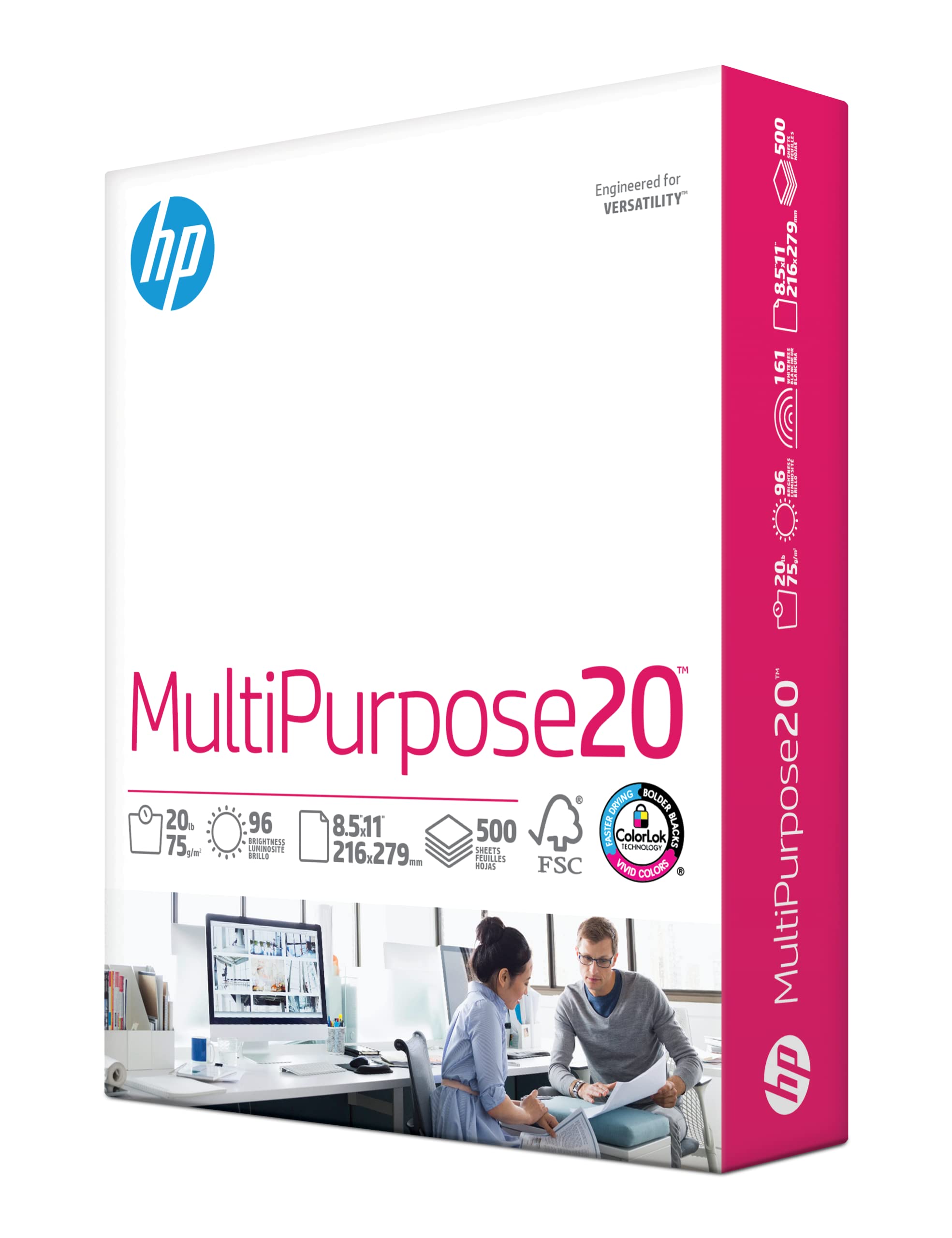 HP - Brandclub - HP Copy and Print White Paper, 8.5 x 11