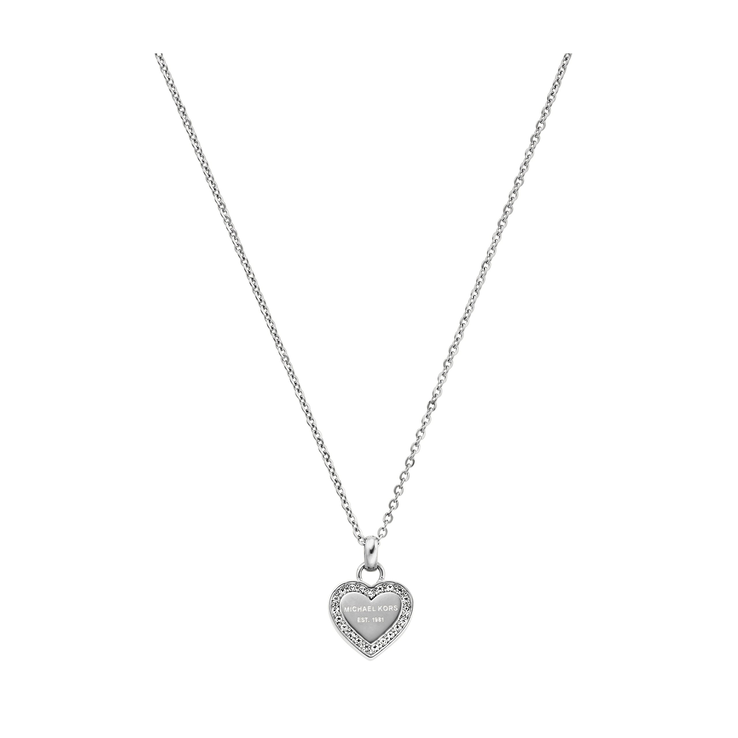 Michael Kors【センスUP♪】Crystal Logo and Heart ネックレス Michael Kors【センスUP♪】Crystal Logo and Heart ネックレス