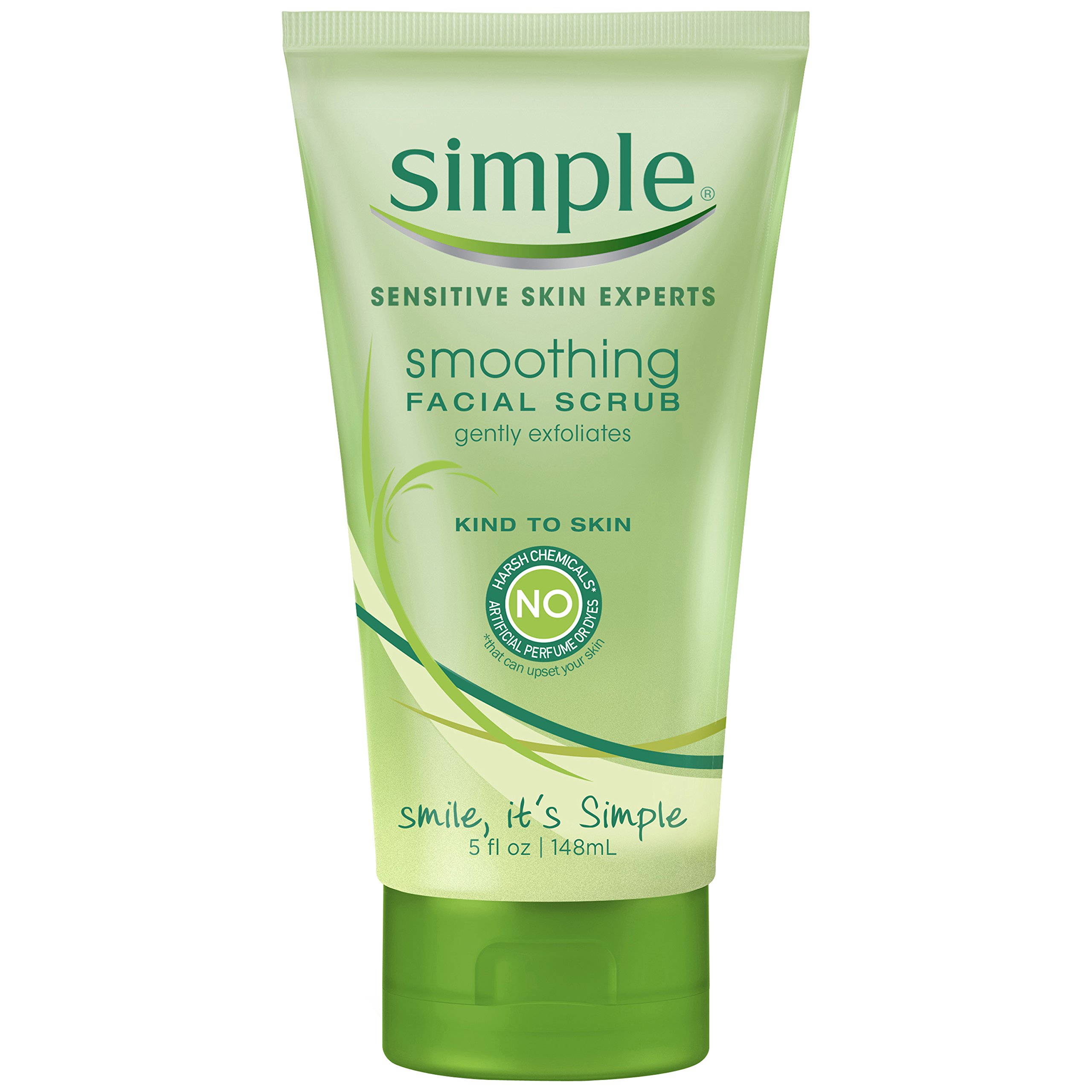 Simple Kind To Skin Smoothing Facial Scrub 75 Ml | Sanftes Peeling Mit Reisgranulat & Vitaminen