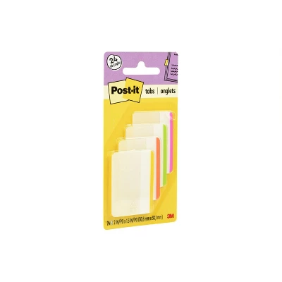 Post-It 686-PLOY Durable Filing Tabs - Assorted Colors (Pink, Green, Orange, Yellow), 51 X 38 Mm - View #8
