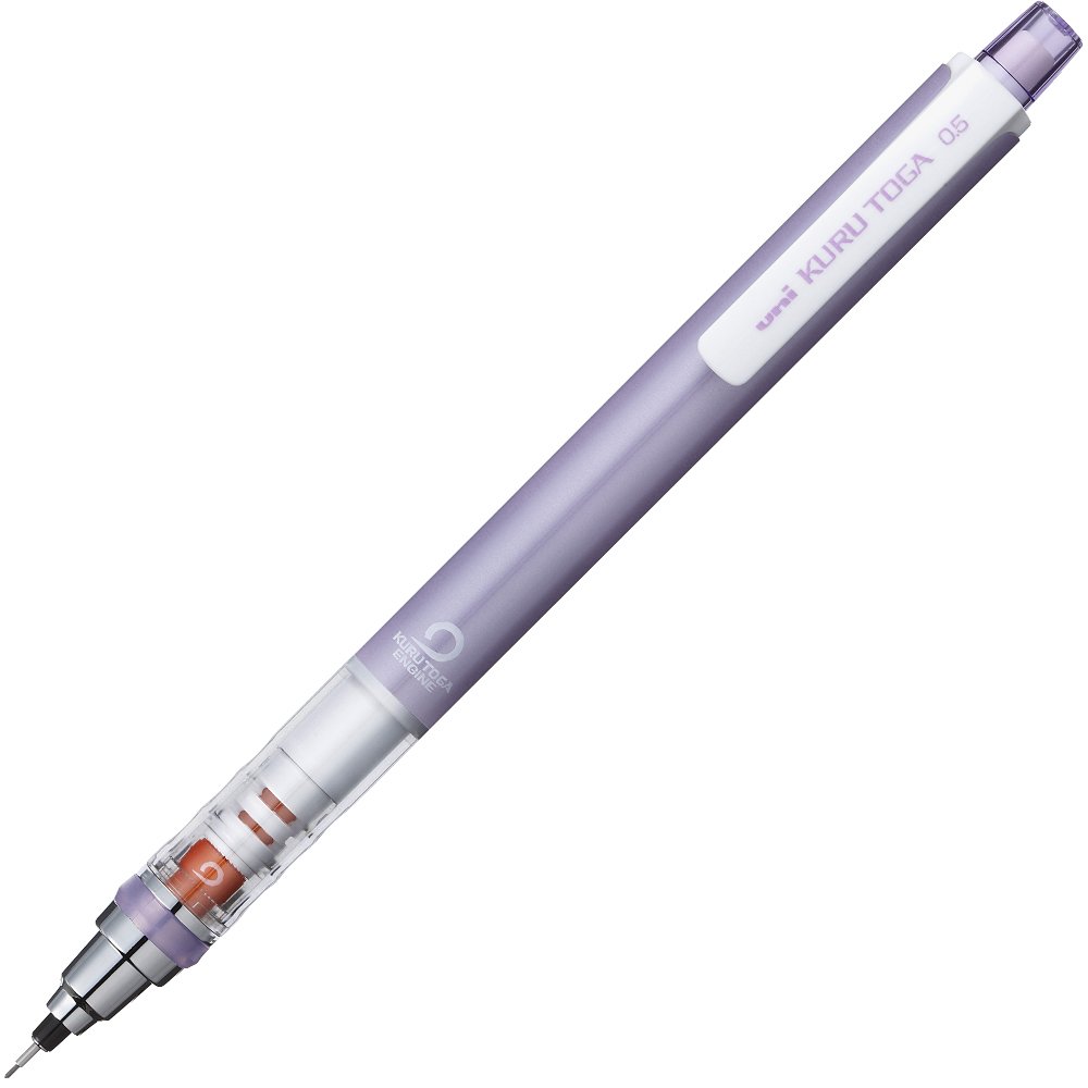 Uni Alpha Gel Switch 0.5mm Mechanical Pencil - Dark Green - View #7