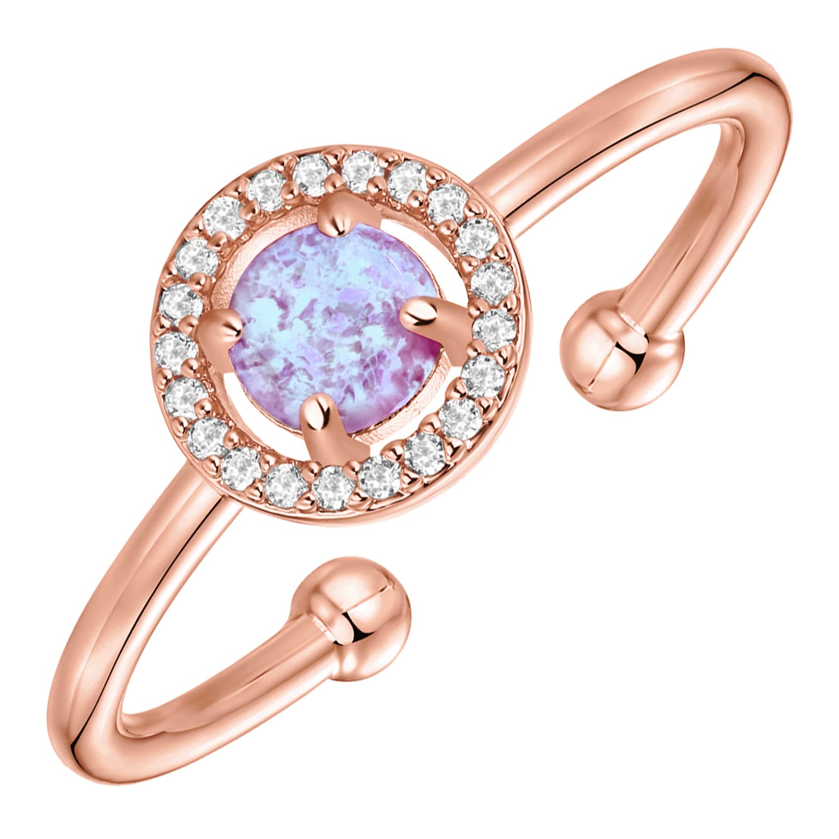 PAVOI - Brandclub - PAVOI 14K Gold Plated X Ring Simulated