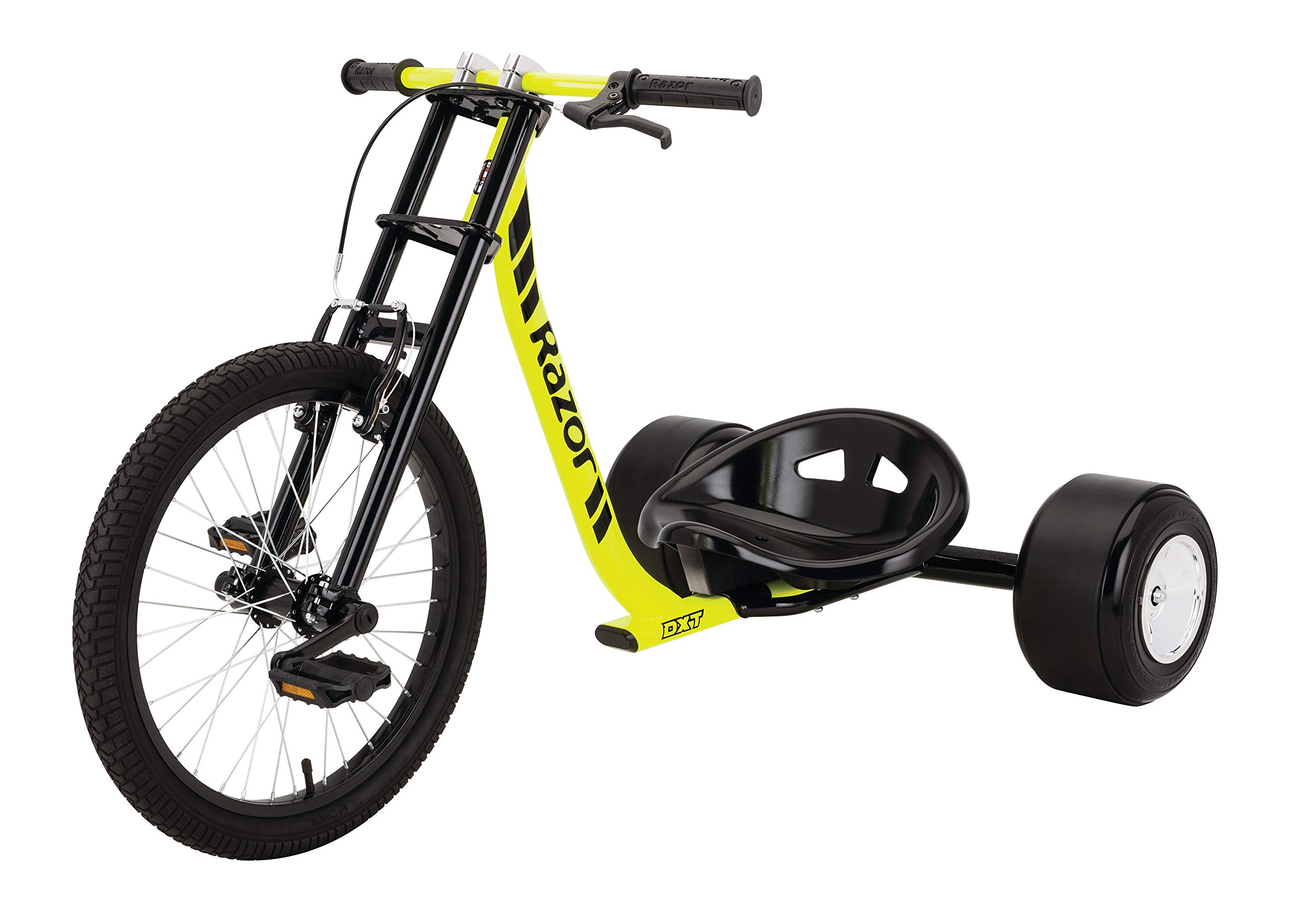 Razor - Brandclub - Razor DXT Drift Trike - Black/Yellow Steel
