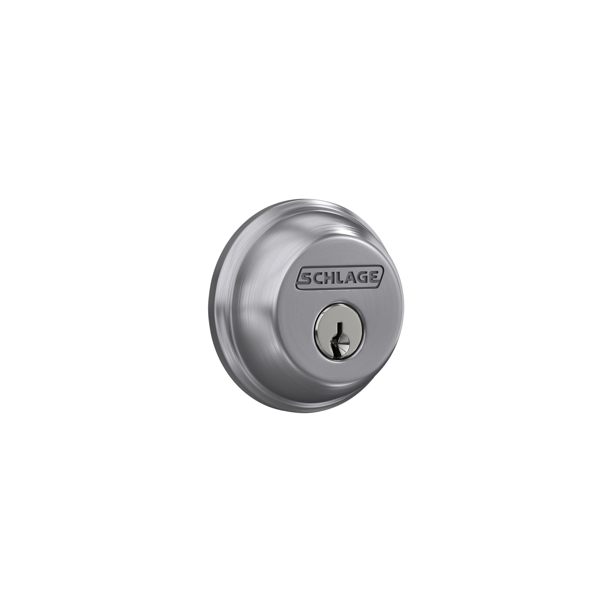 SCHLAGE F51A FLA 619 BRK Flair Lever With Brookshire Trim Keyed Entry