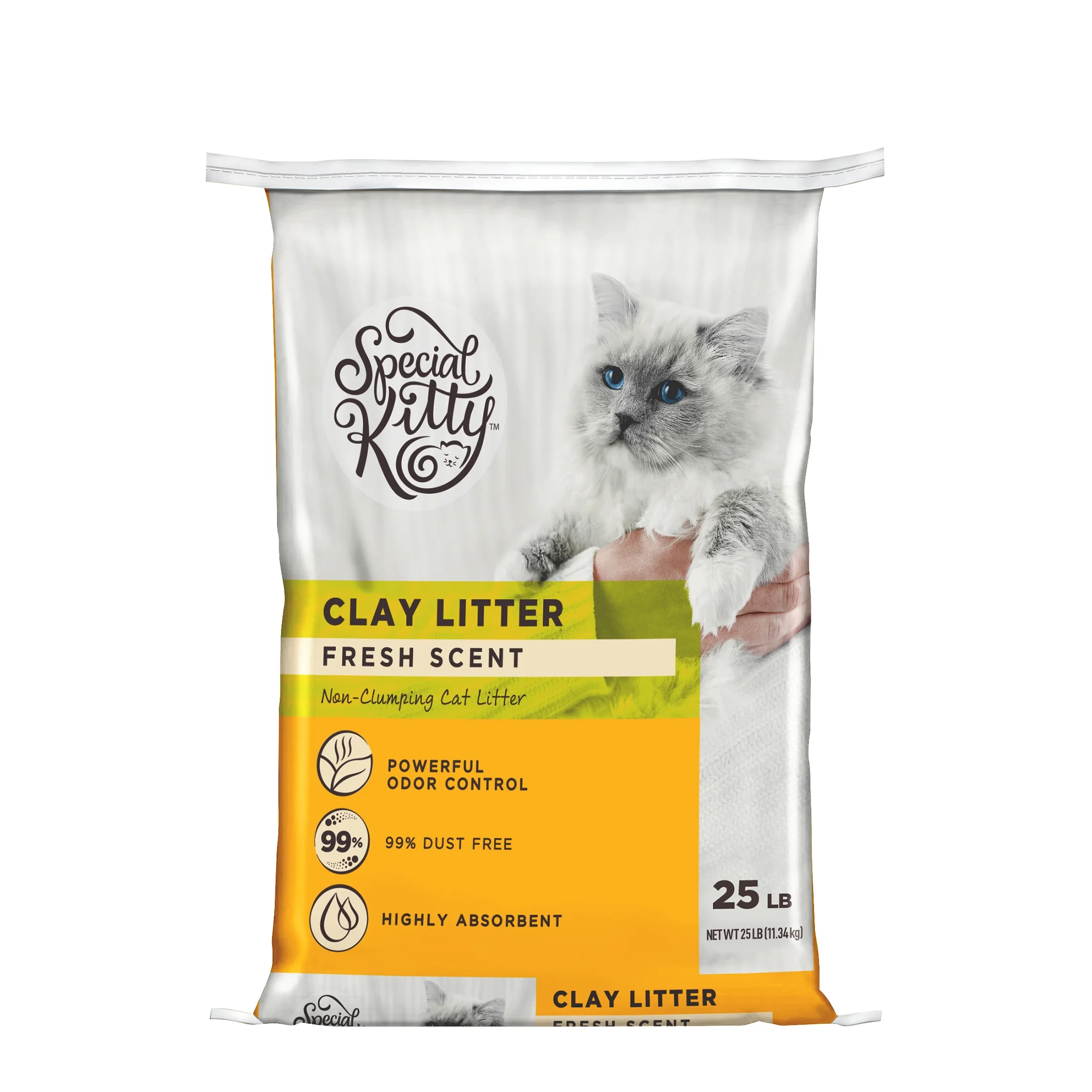 Natural Clay Litter Special Kitty Scoopable Cat Litter Special