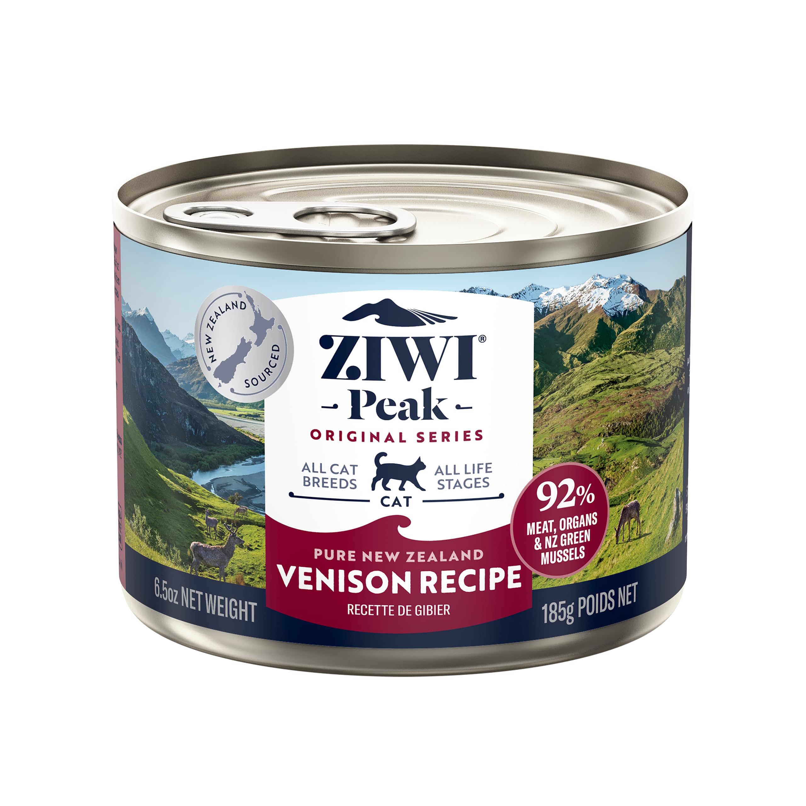 ZIWI Peak ジウィピーク　ラムレシピ 185g缶 12個セット Amazon.co.jp: ジウィピーク (ZIWI Peak) 缶詰 ベニソン (猫用