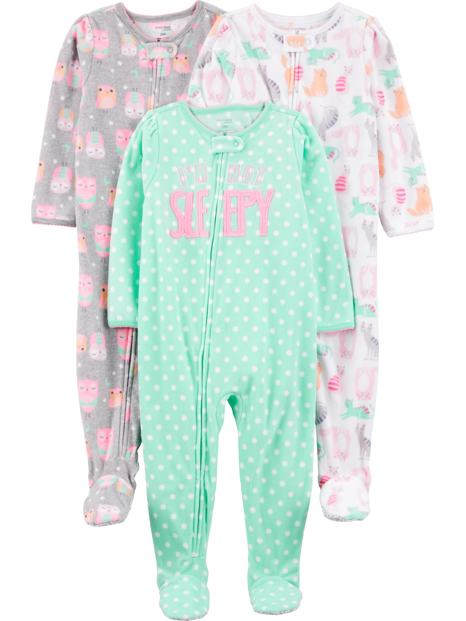 Toddler Girl Nightgown Carter's Girls' 2-Pack Nightgowns Soft