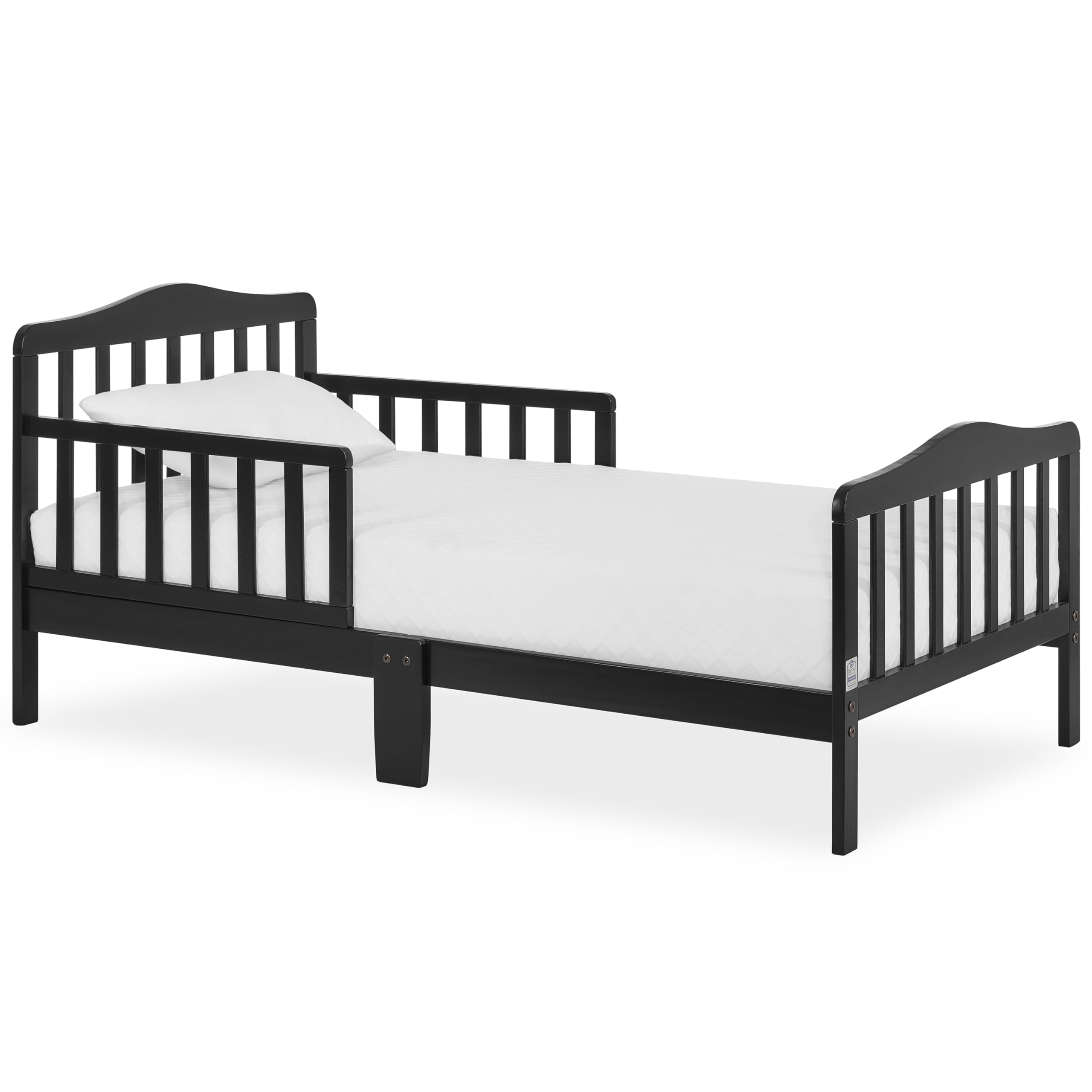 Dream On Me Sydney Toddler Bed In White, Greenguard Gold