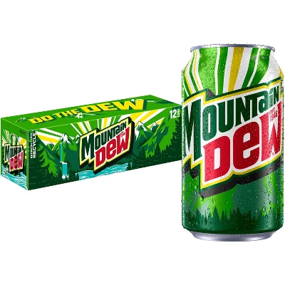 Mountain Dew - Brandclub - Mountain Dew Citrus Soda, 12 fl oz 24
