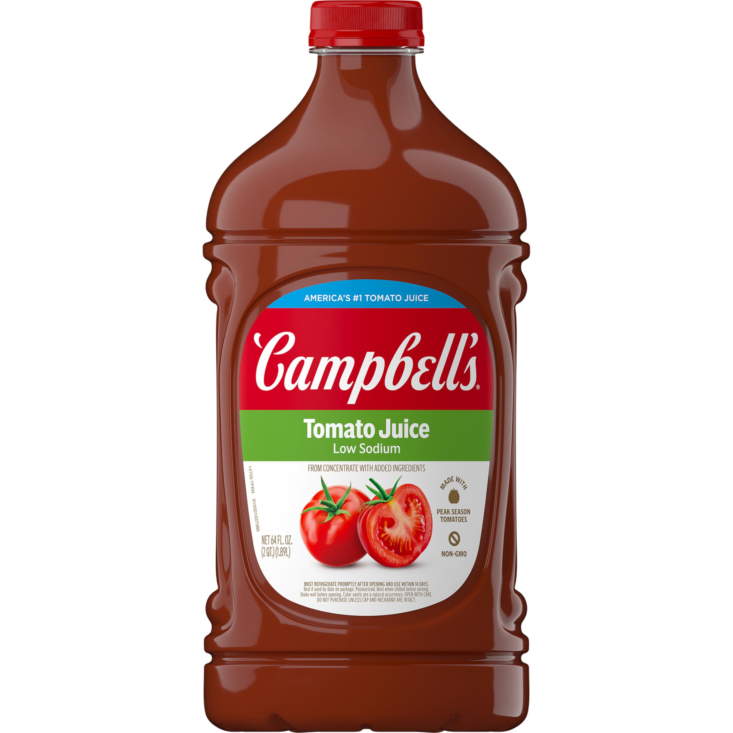 Campbell's - Brandclub - Campbell's 100% Tomato Juice, 46 fl oz