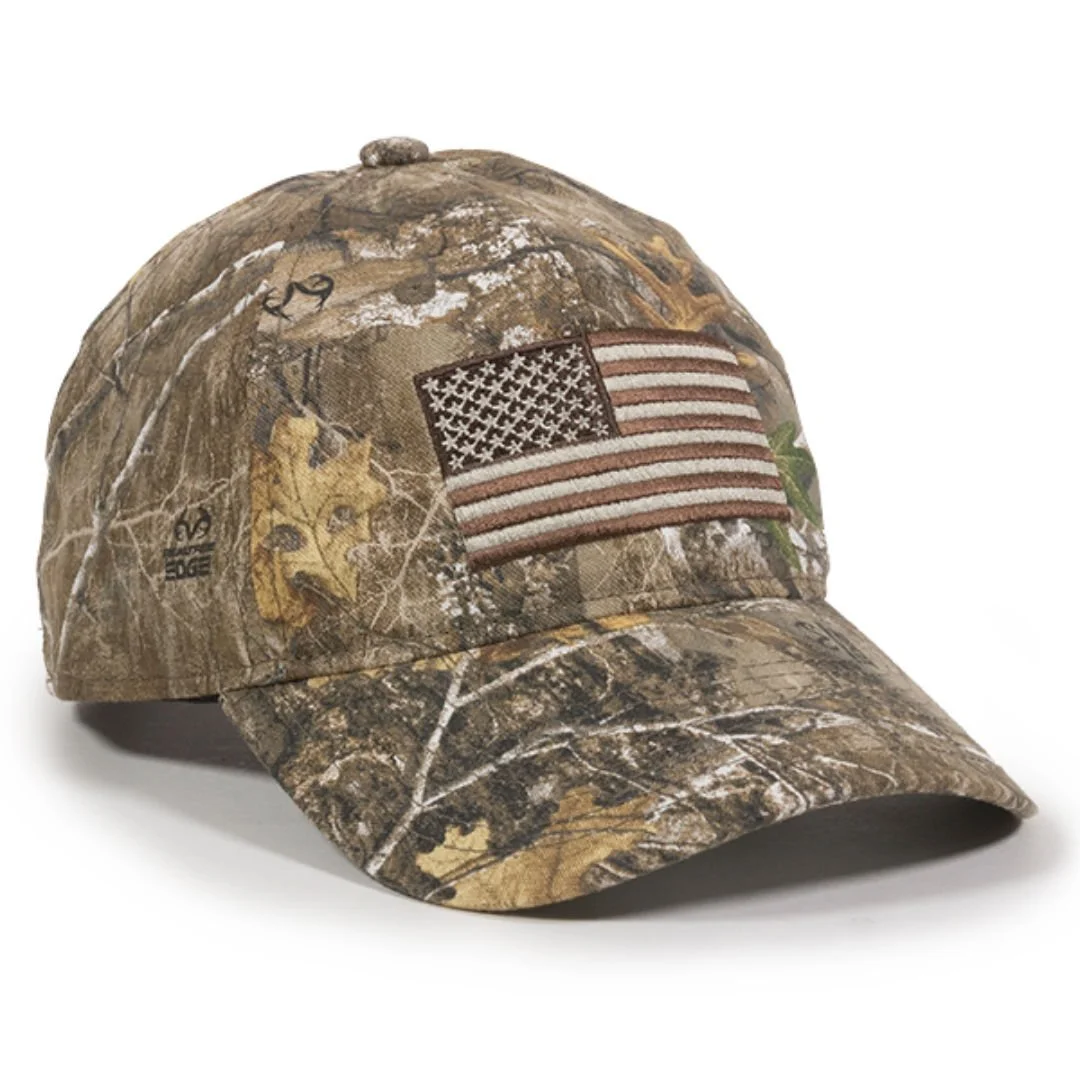 ブラックアイパッチ　LOW SCRIPT REALTREE CAMO CAP woodland_camo_with_soft_mesh_b