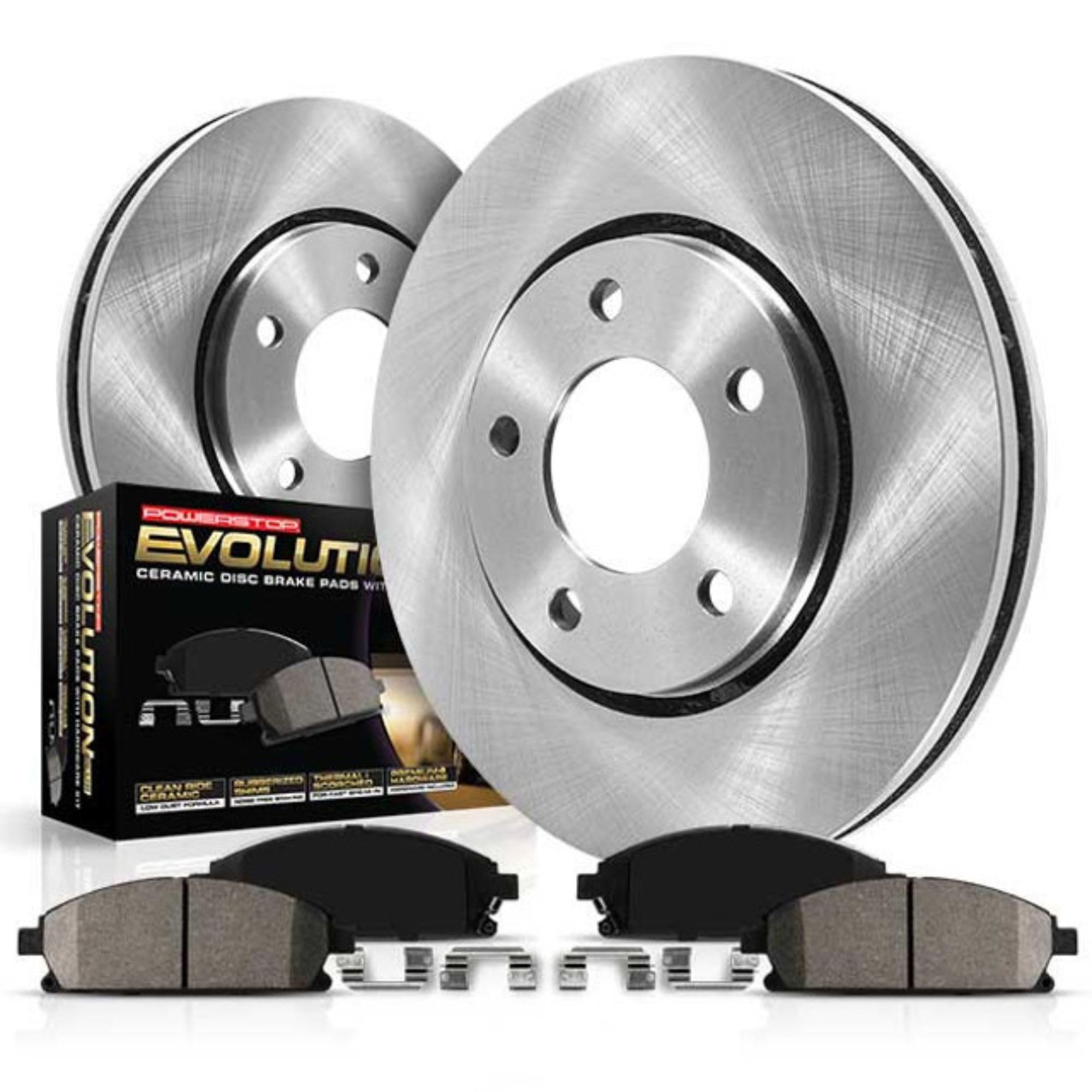 Power Stop KOE15399DK Autospecialty Rear Brake Kit – OE Replacement Brake Drums & Ceramic Brake Pads