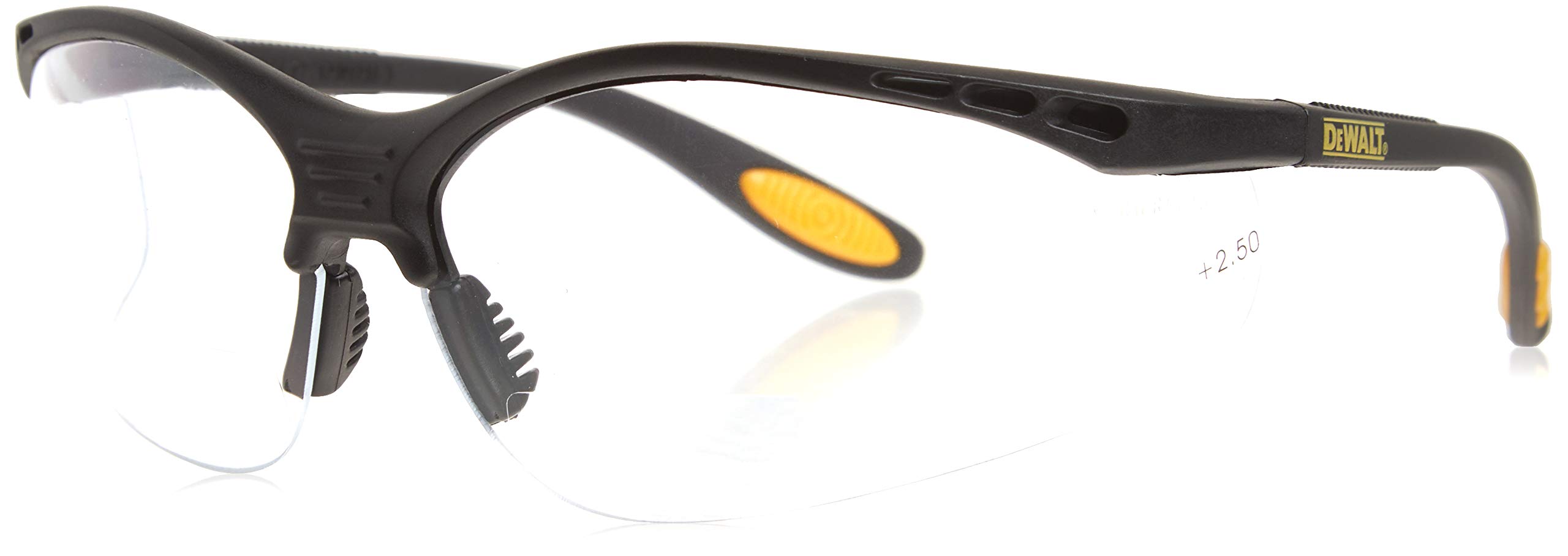thumbnail image 2 of DEWALT Protective Safety Glasses - ANSI Z87.1+ Rated With Clear Lens & UV Protection 2 of 9