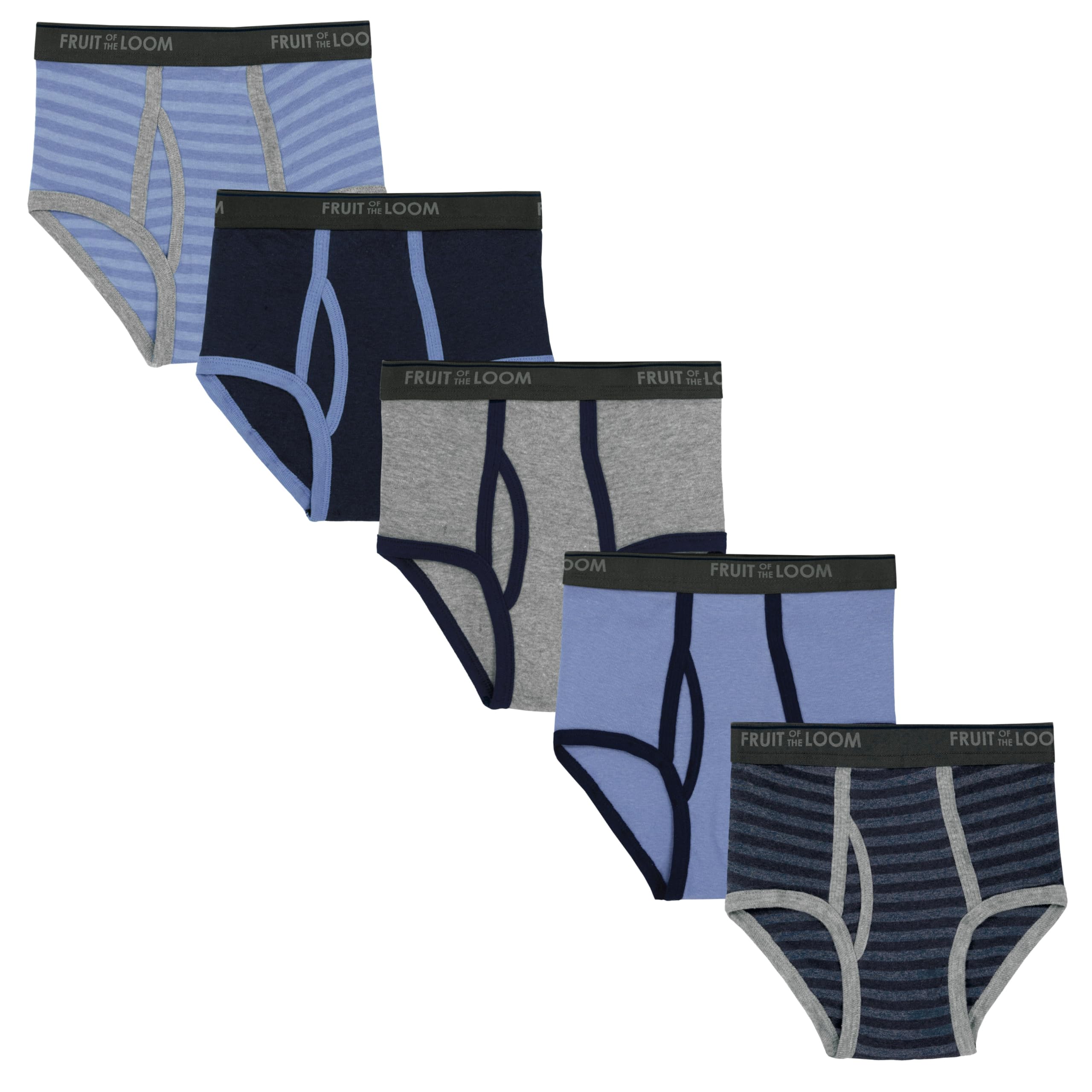 Fruit Of The Loom Men's Cotton Briefs, Tag Free & Moisture Wicking