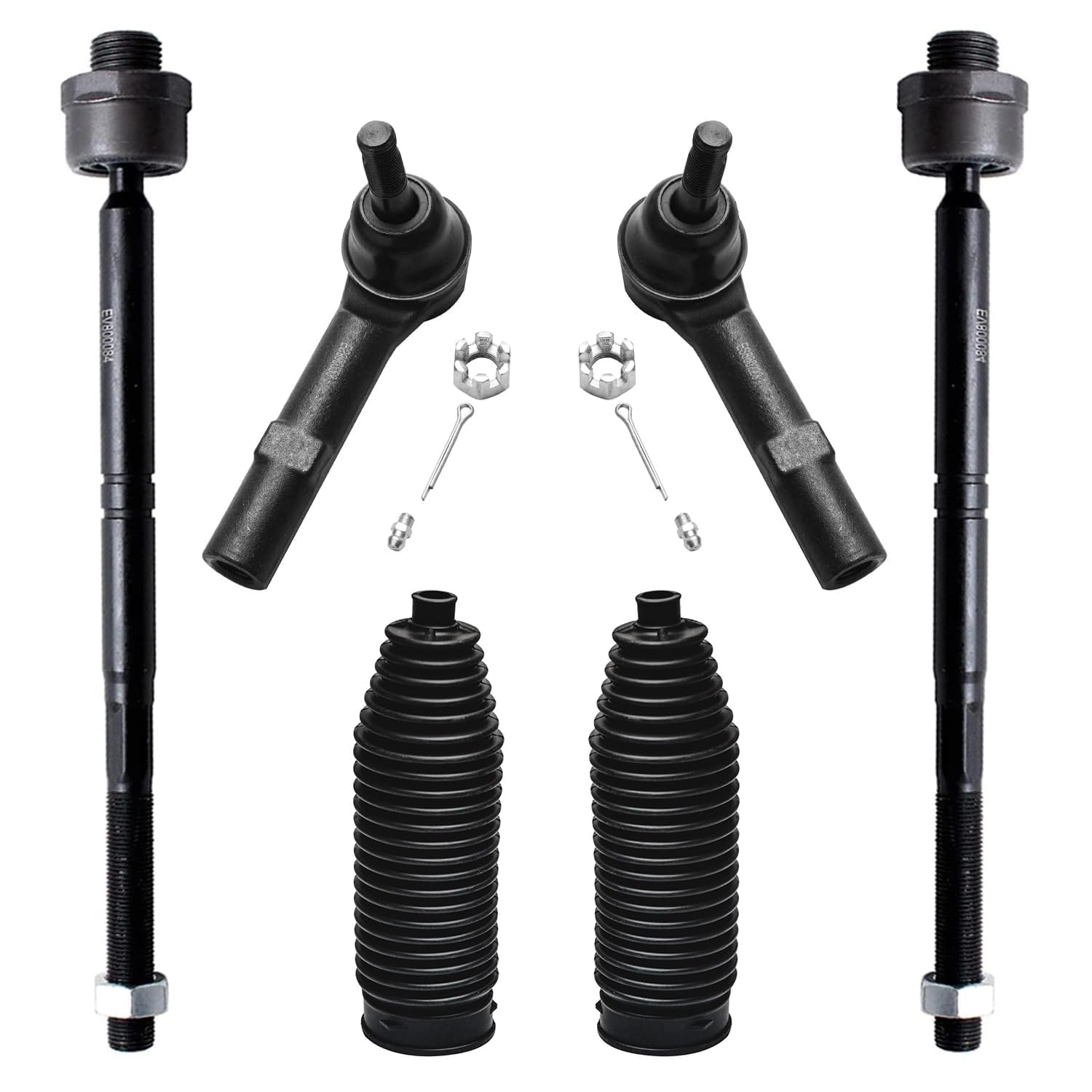 10-Piece Front Suspension Kit For Ford Expedition/Lincoln Navigator - Control Arms, Tie Rods, Links 6 thumbnail image
