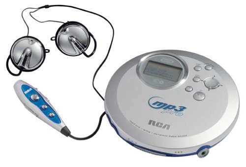 (未使用･未開封品)　RCA RP2502 Personal CD Player by RCA lok26k6 RCA RP2502 Silver & Blue Anti-Skip Buffer Personal Cd