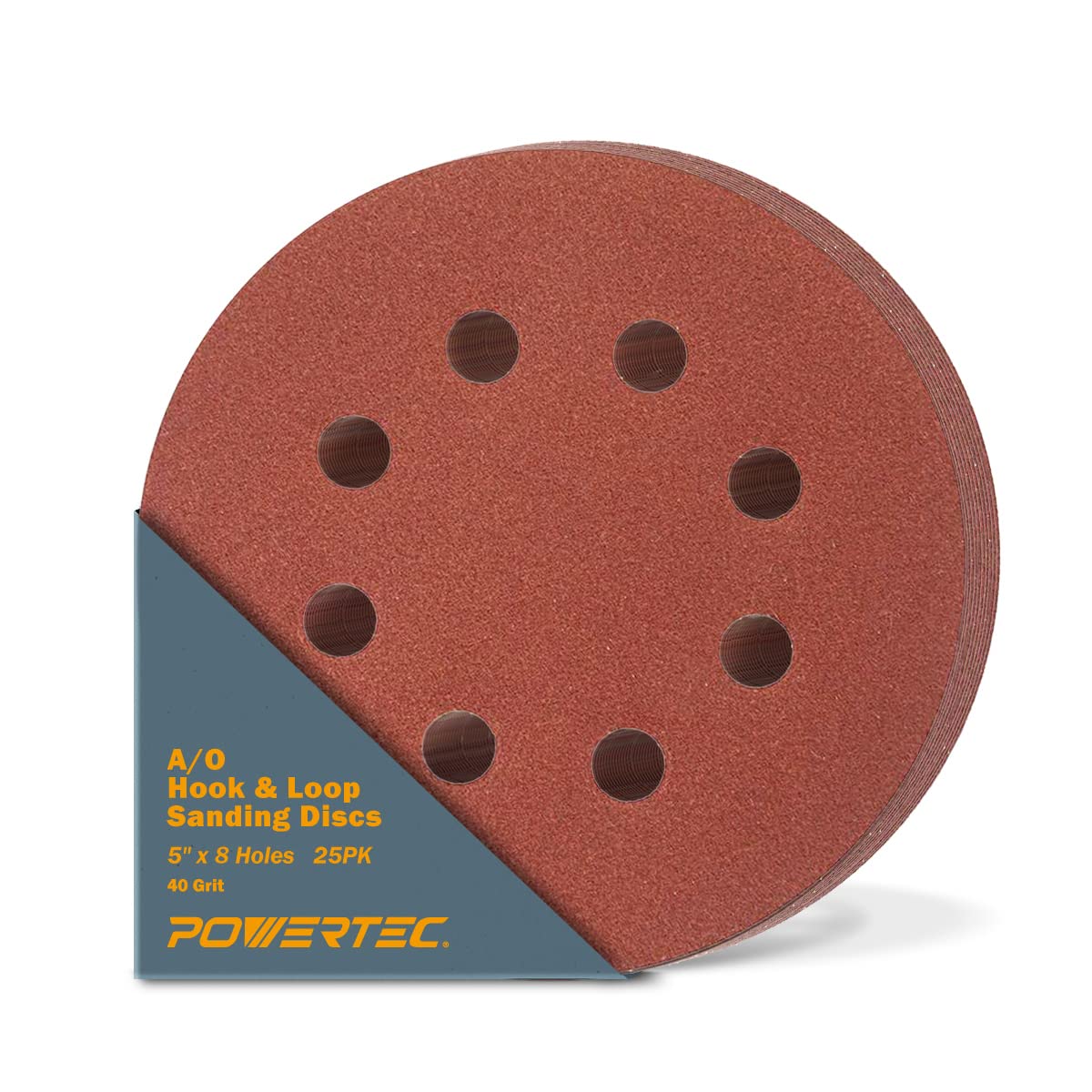 パワーテック POWERTEC - Brandclub - POWERTEC 60 Grit, 25 PK, 6 Inch