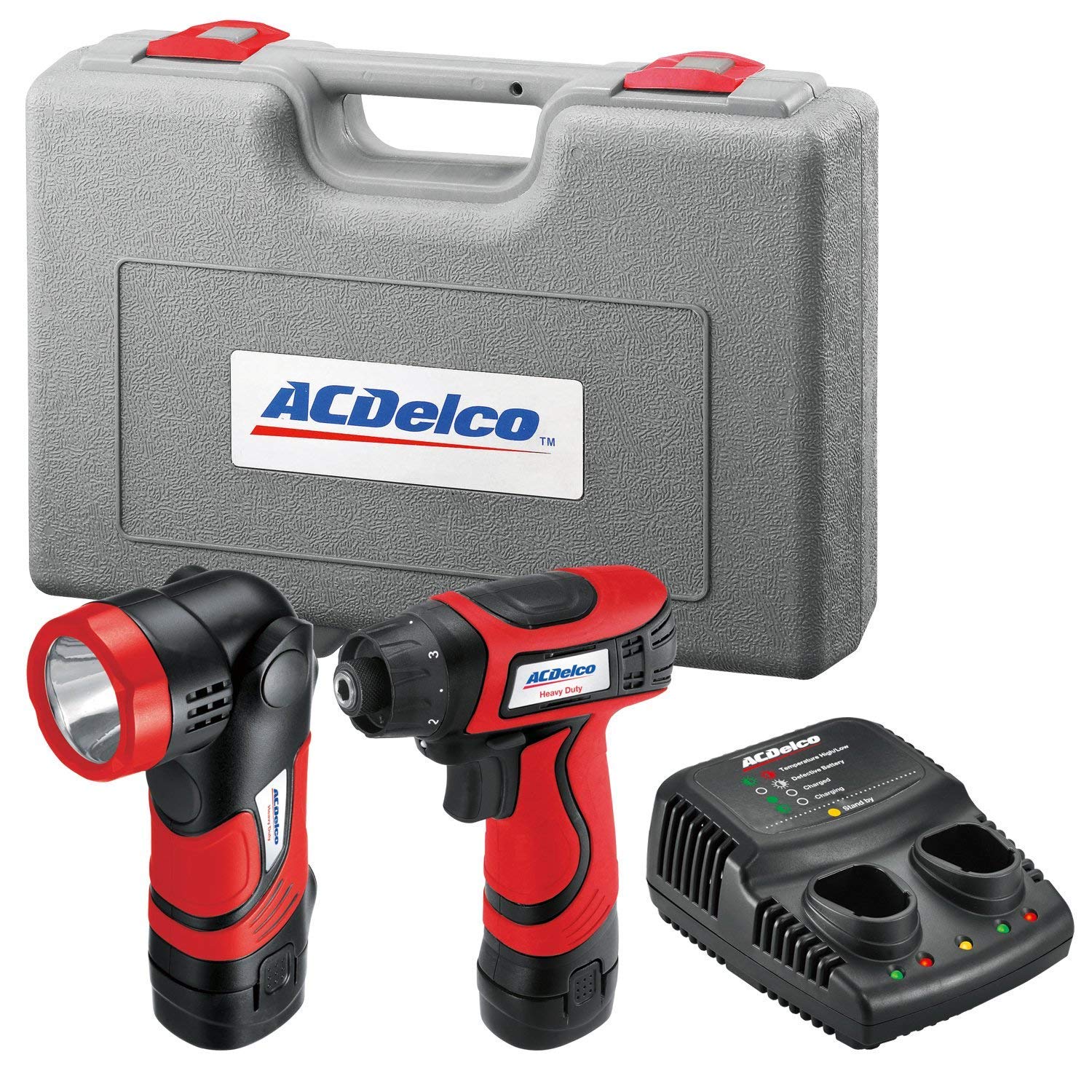 Acdelco G12 12V 1/4'' Cordless Impact Driver, 2-Batery, ARI12105 ARI12105P