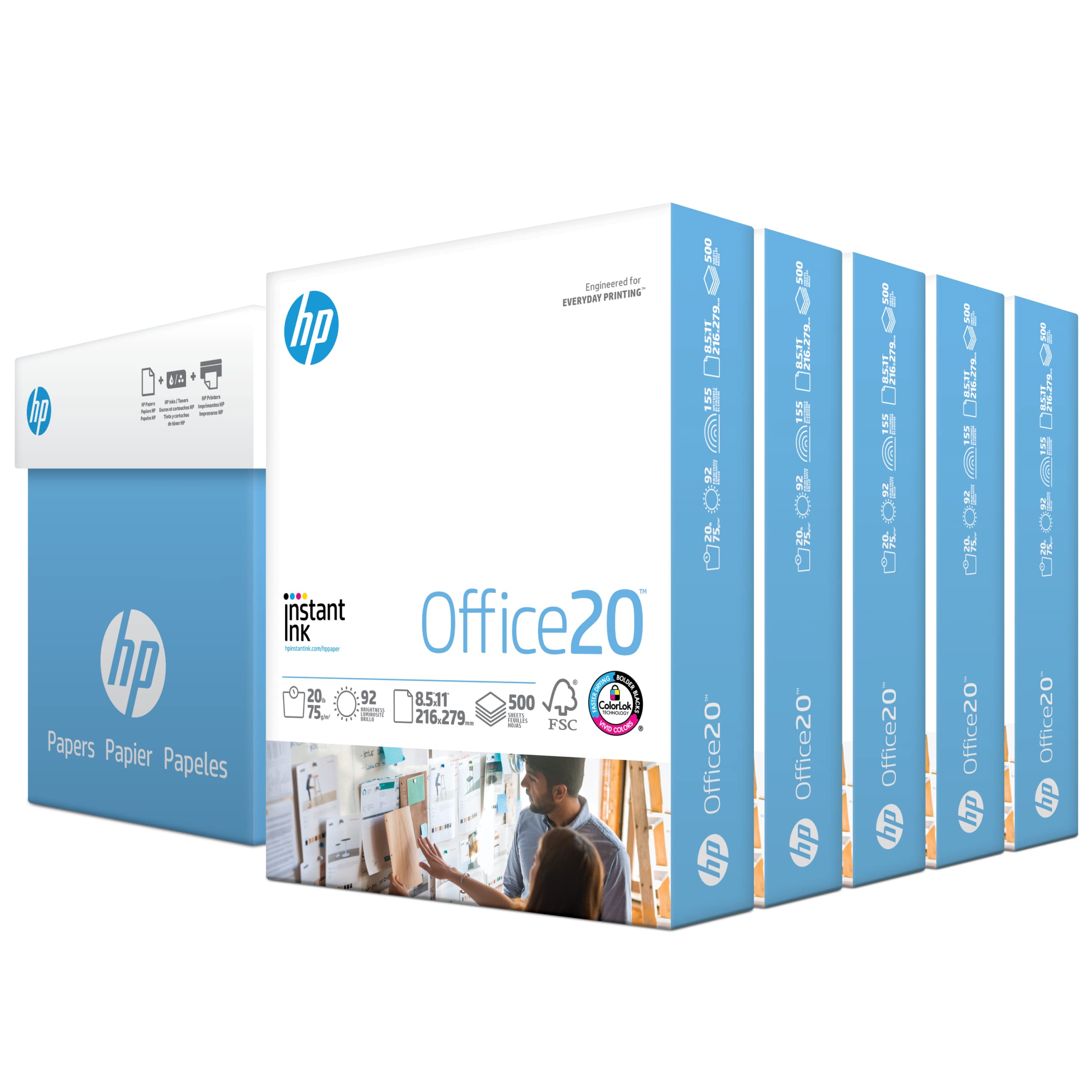 HP - Brandclub - HP Copy and Print White Paper, 8.5 x 11