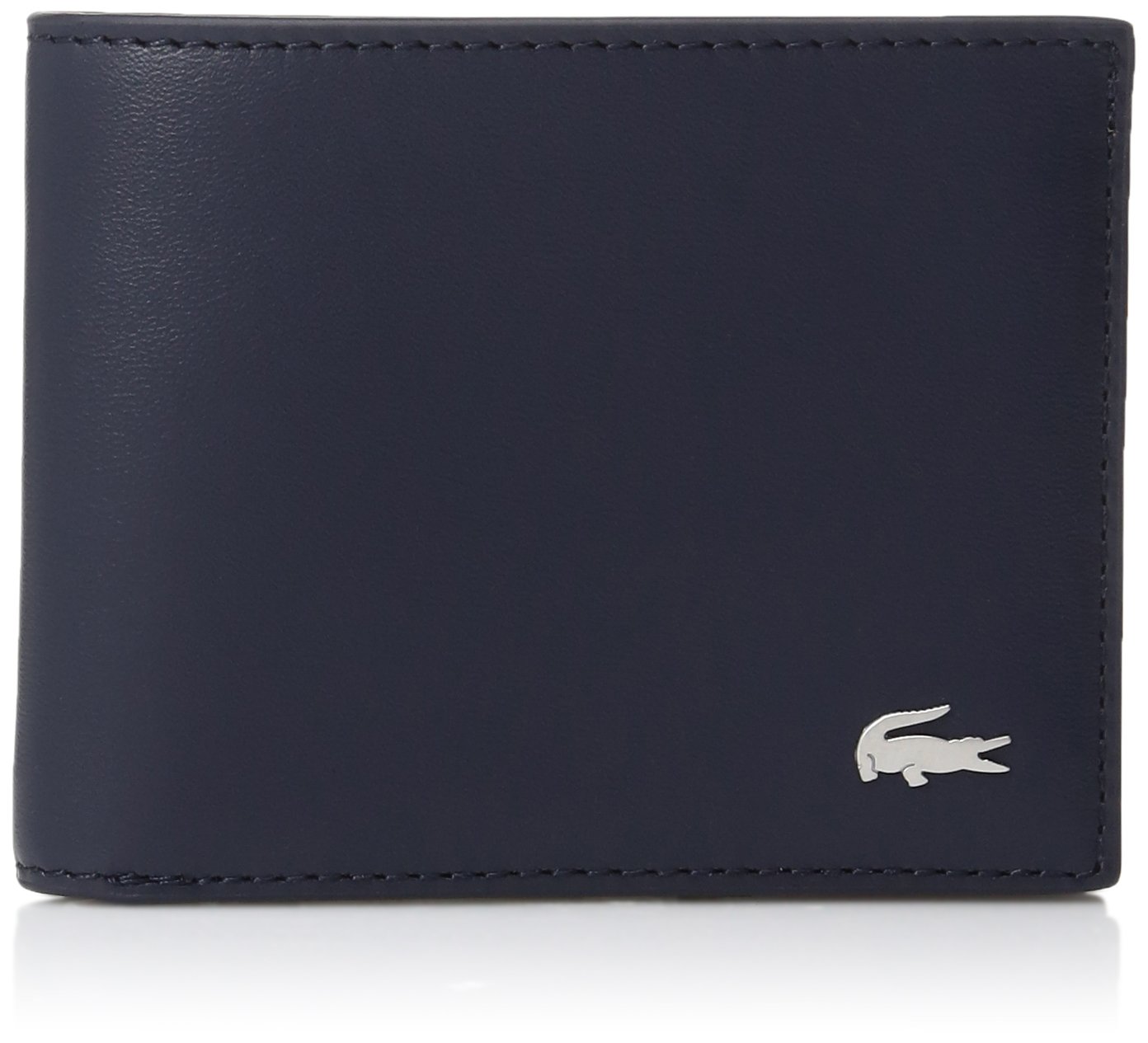 [LACOSTE] Laura Compact Half Wallet BLUE /追跡可 LACOSTE] Laura Compact Half Wallet BLUE /追跡可 Ω 折りたたみ財布