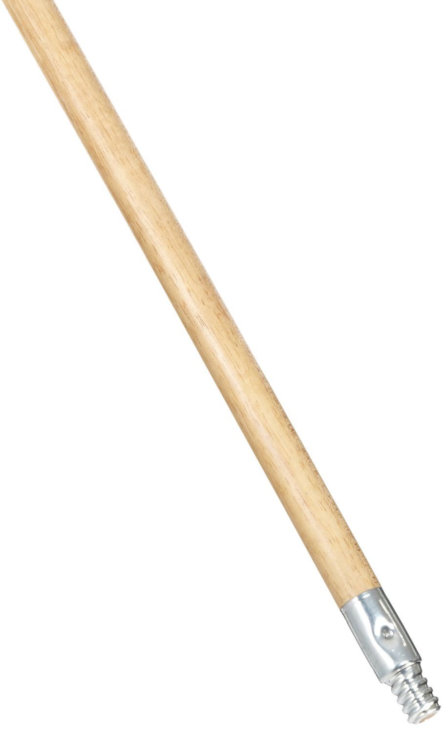 Rubbermaid Commercial 60" Wood Broom Handle With Threaded Metal Tip - FG635700BLA