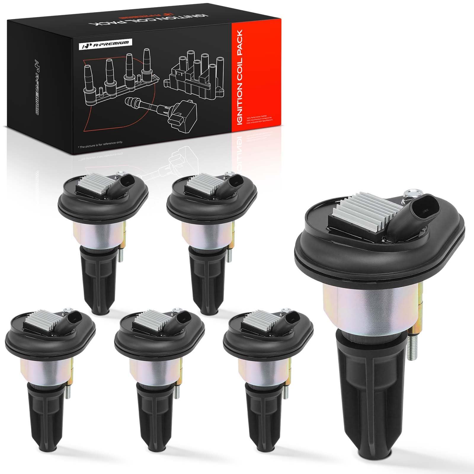 ECCPP Portable Spare Car Ignition Coils Compatible with Cadillac STS/Seville /SRX/DeVille Pontiac Bonneville 2004-2005 Replacement for UF372 C1509 for Travel, Transportation and Repair (Pack of 1