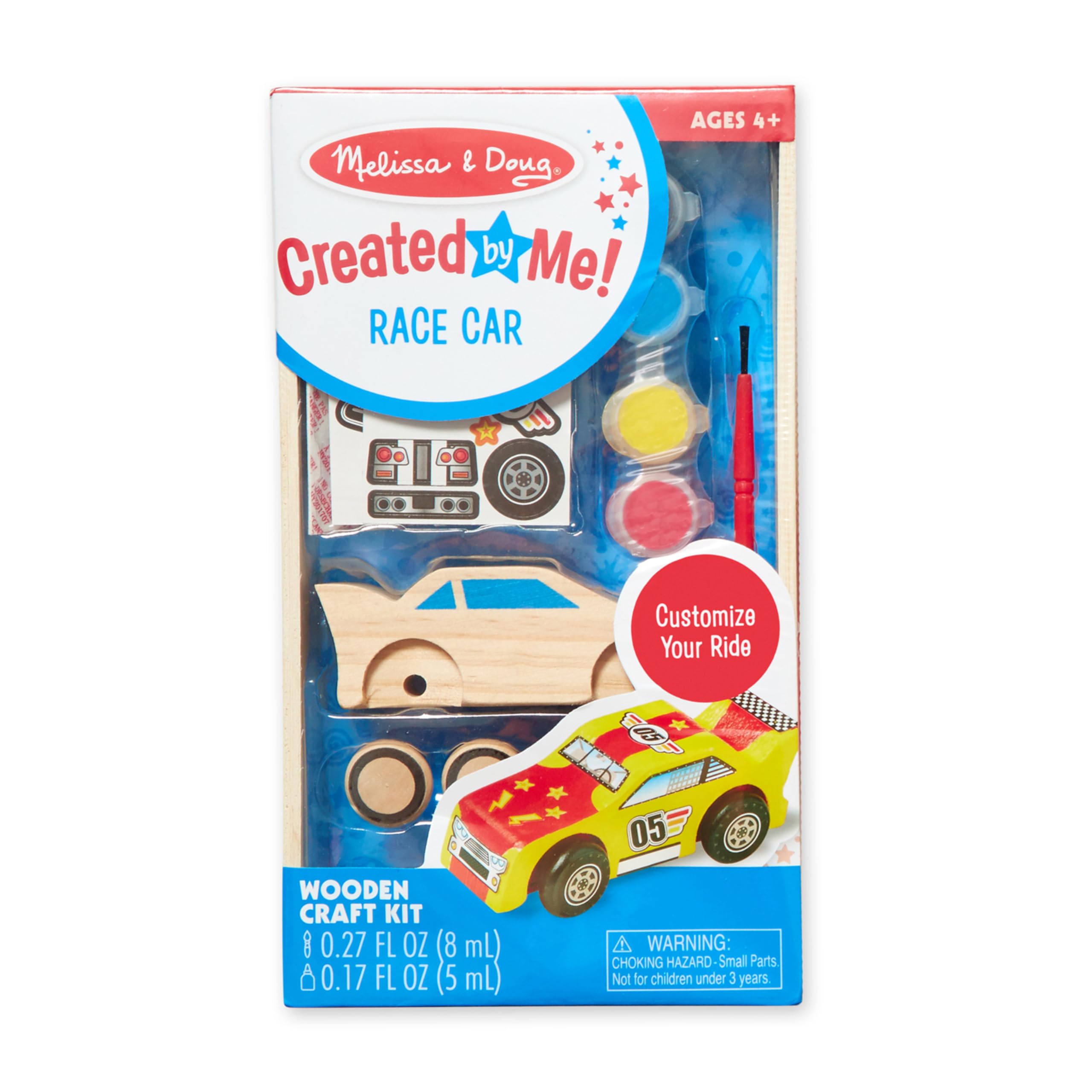 thumbnail image 2 of Melissa & Doug Birdhouse Craft Kit - Wooden Build & Paint Set For Kids Ages 5-8 2 of 14