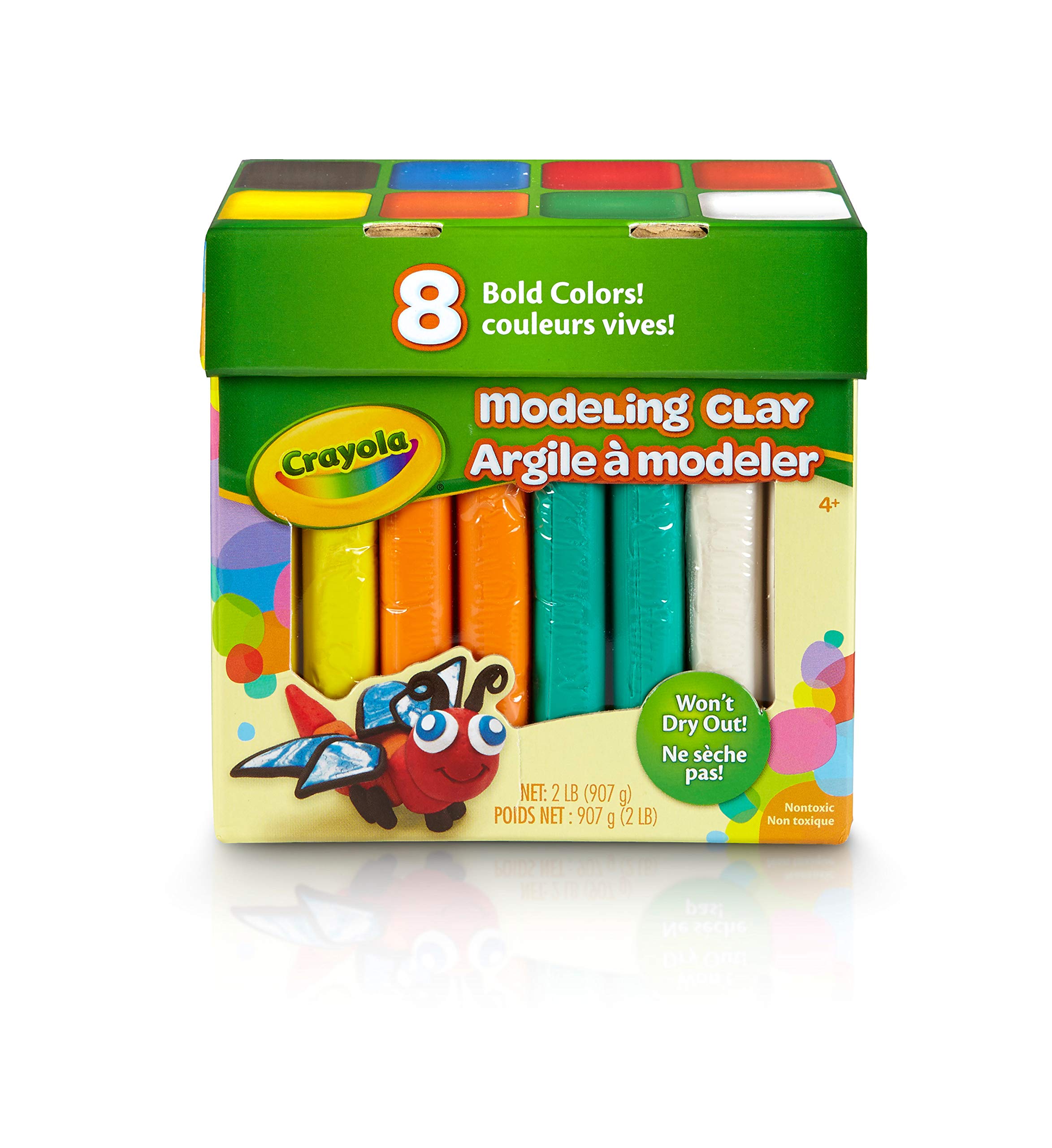 Buy Crayola Air Dry Clay, Terra Cotta No Bake Modeling Clay For Kids, 2