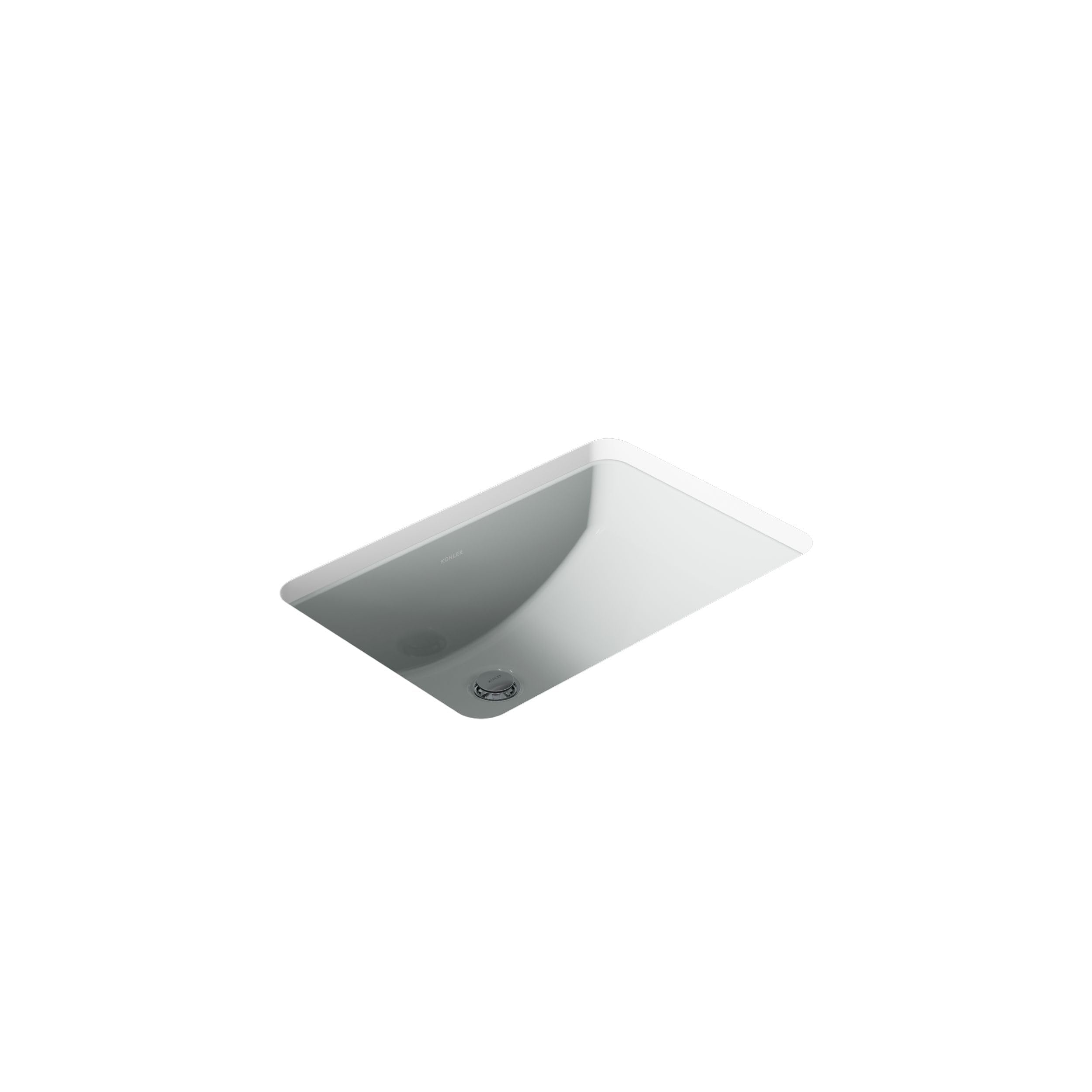 Kohler - Brandclub - KOHLER 20000-0 Caxton Rectangle Undermount