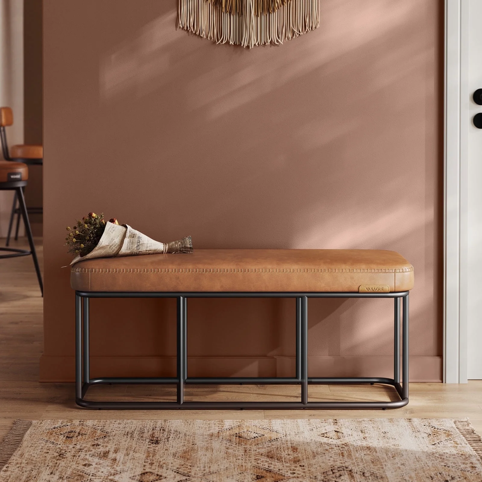 VASAGLE - Brandclub - VASAGLE Dining Bench, Pair of 2