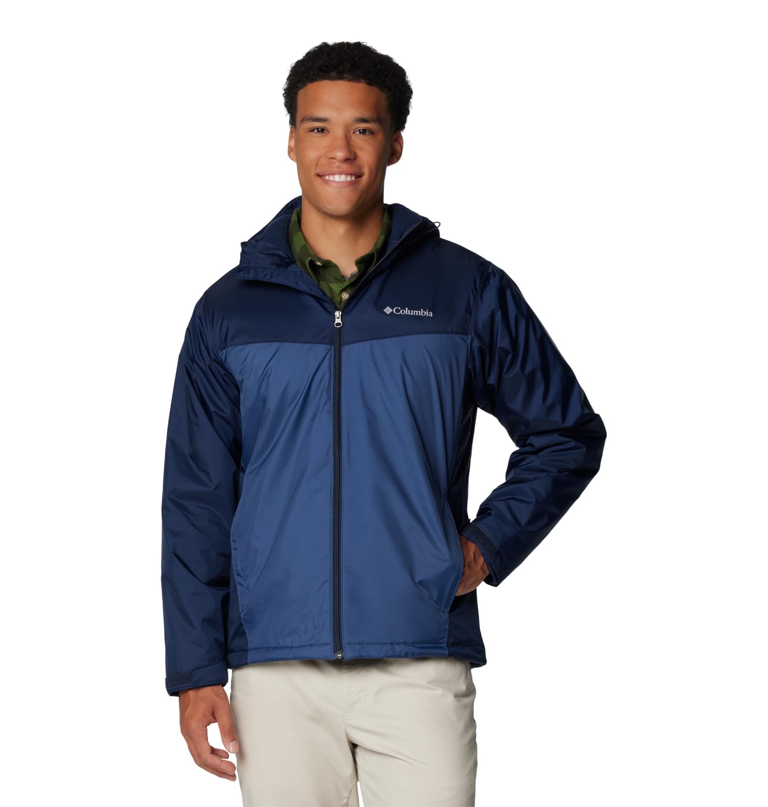 Columbia Men's Gate Racer II Softshell Jacket - Water-Resistant, Fleece Lined, Stretchy & Hooded