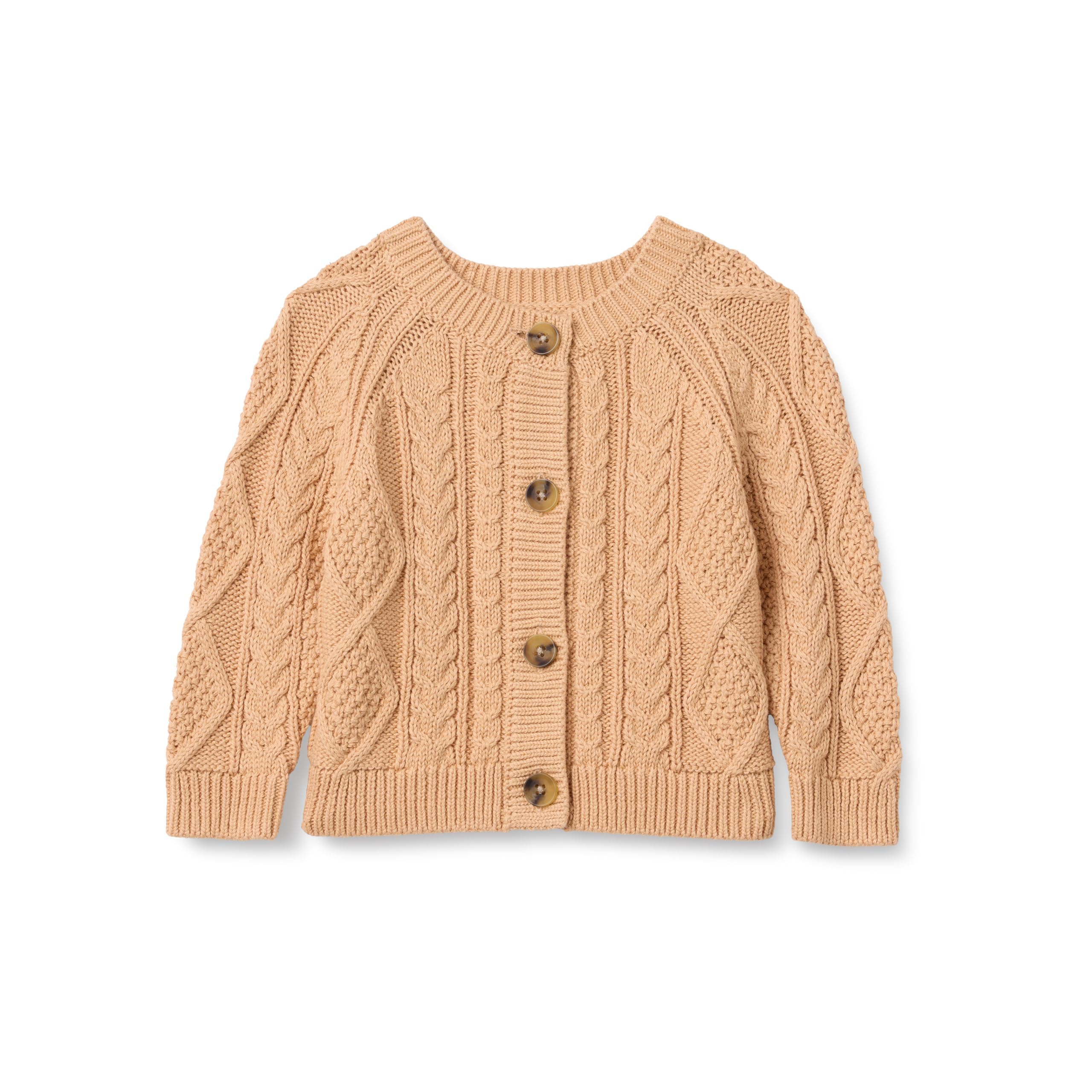 Pull Bébé/enfant à Col Rond Et Torsades - Essentials X Sofia Grainge - Coton, Coupe Décontractée