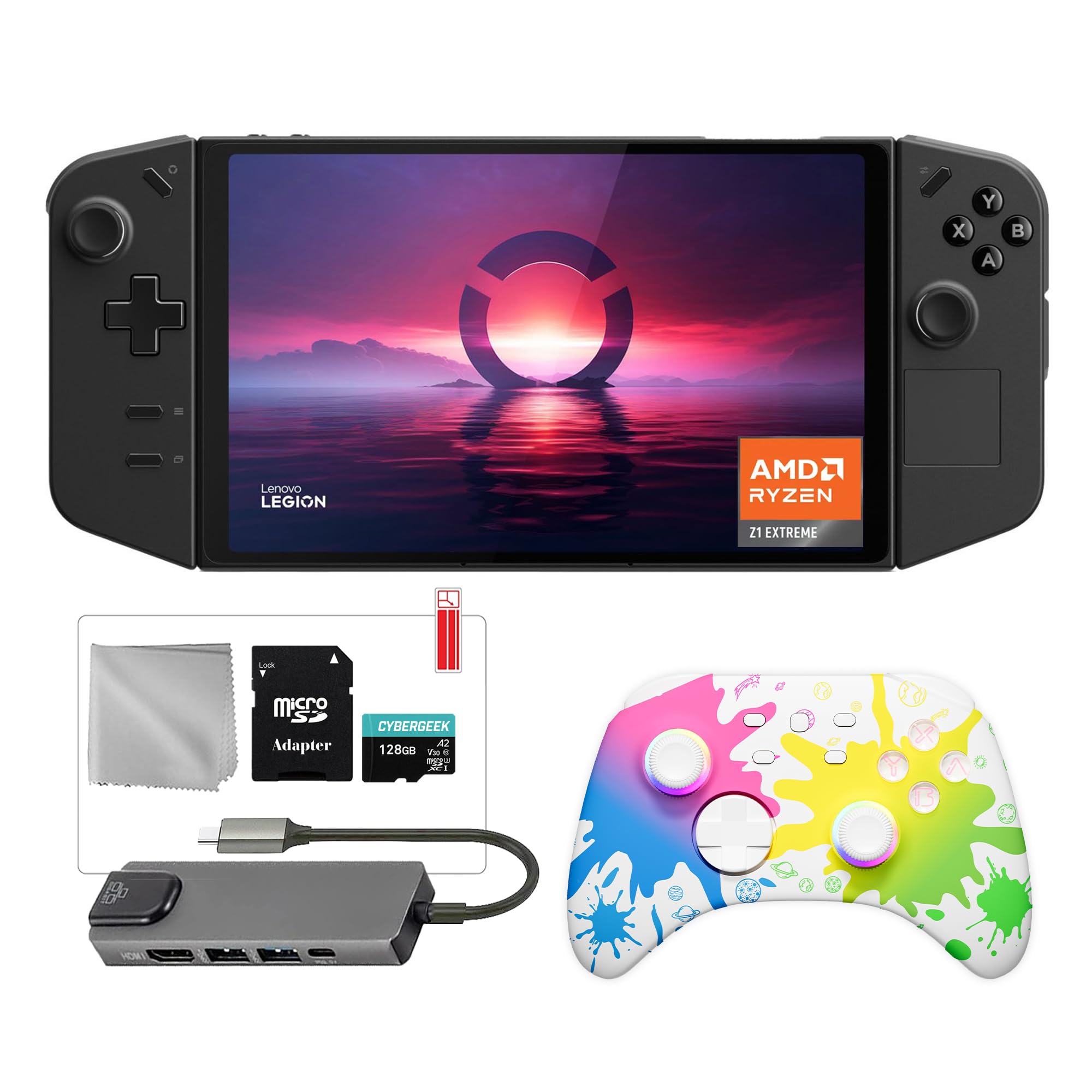 Lenovo Legion Go Handheld Gaming Console - AMD Ryzen Z1 Extreme, 16GB RAM, 1TB SSD (Excellent Refurbished)