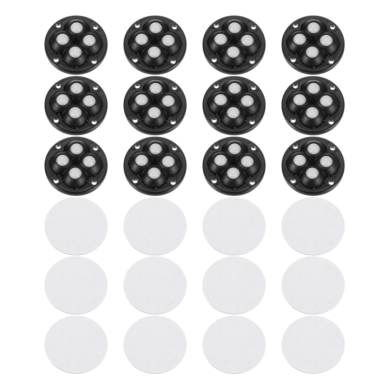 ちゃたろう　1205 uxcell - Brandclub - uxcell 4Sets Self Adhesive Caster