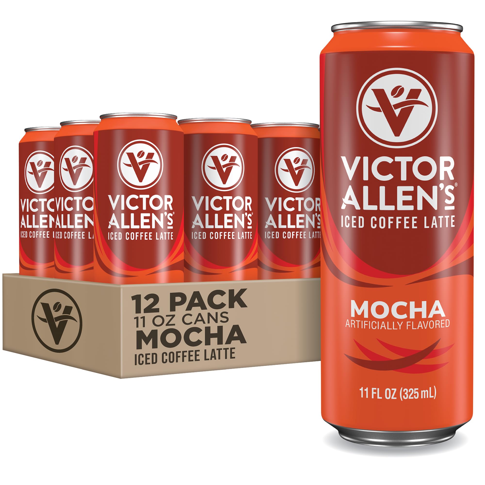 Latte Victor Allen - Brandclub - Victor Allen's Coffee Snickers Iced