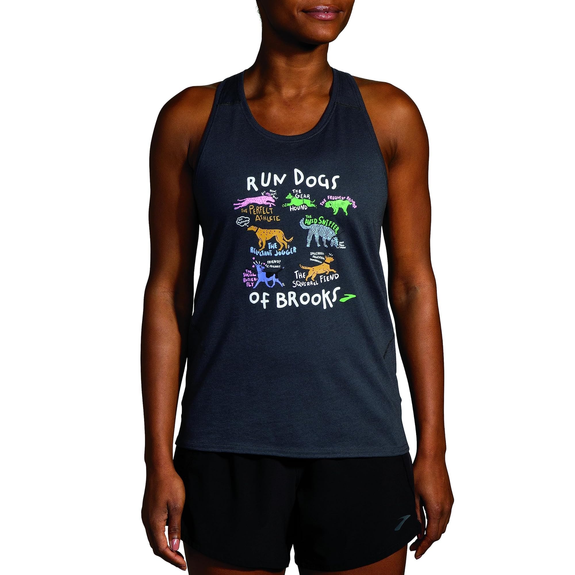 ブルックス Brooks Luxe Tank レディース シャツ トップス Heather Earth Red Amazon.com: Brooks Womens Luxe Short Sleeve Heather Earth