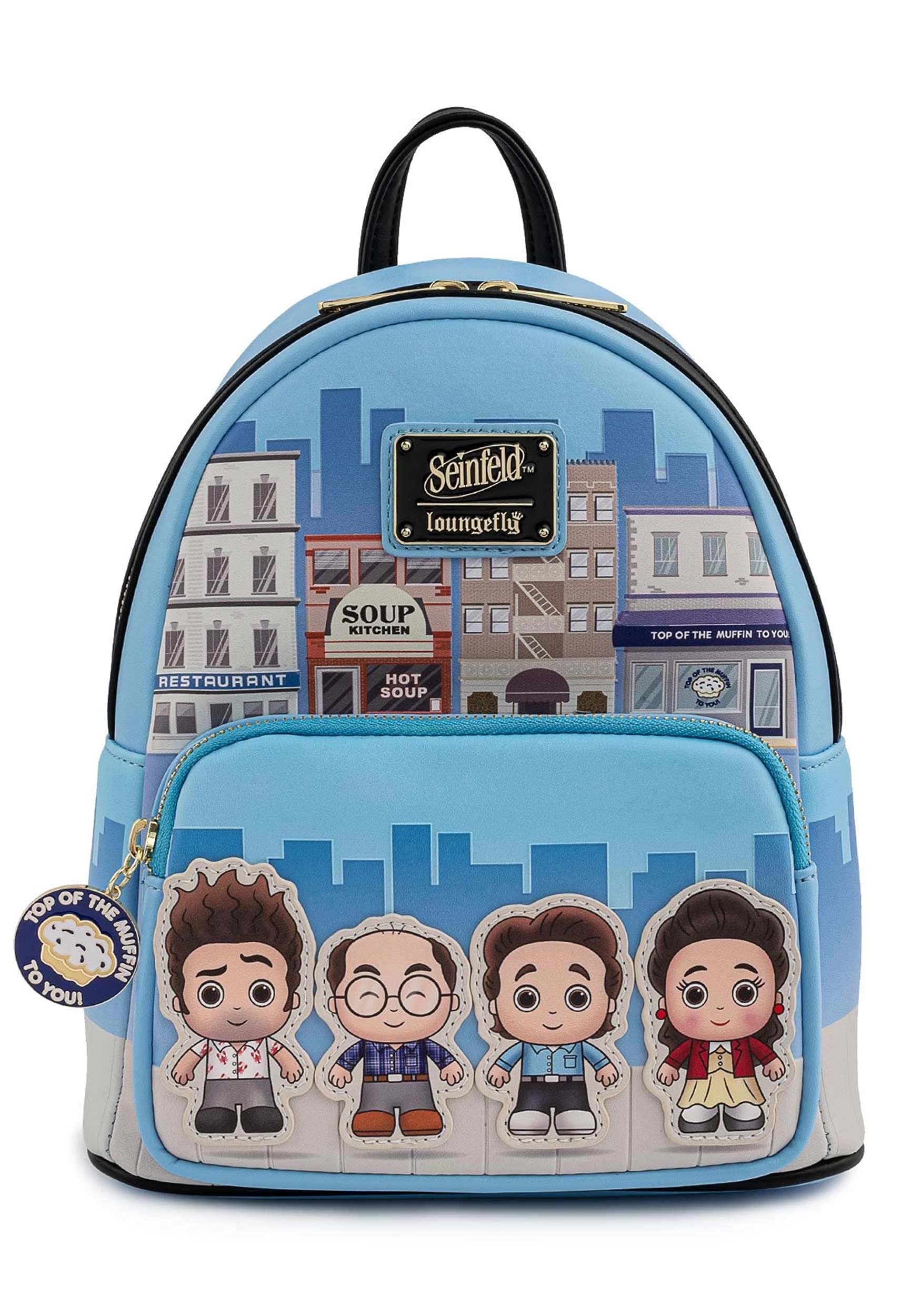 FUNKO Seinfeld POP City Mini Backpack - NWT Funko Pop Exclusive Seinfeld Food Quote Logo | Mercari main image 3