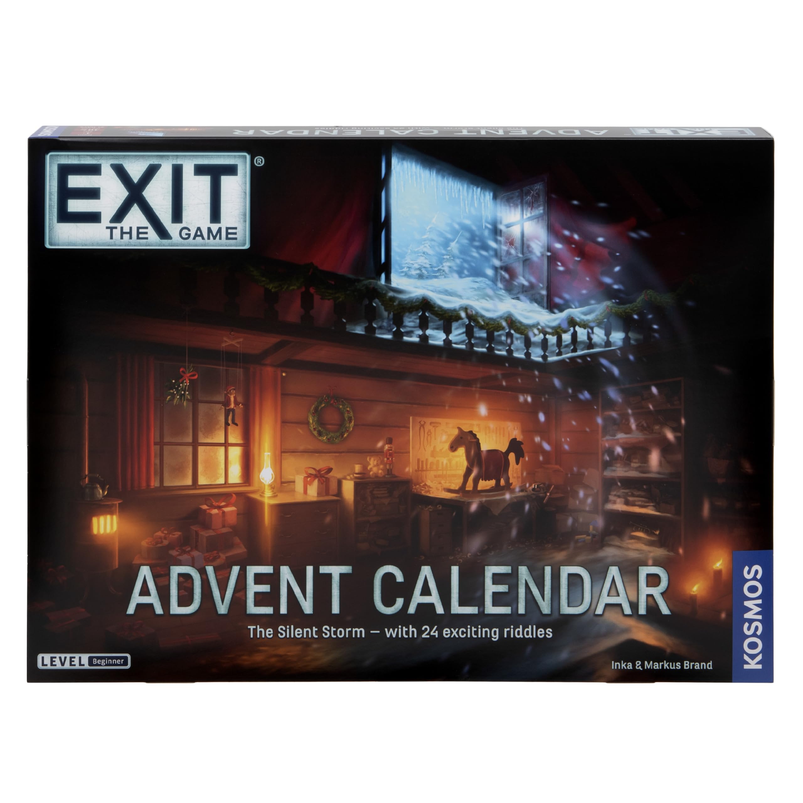 Thames & Kosmos - EXIT: The Professor's Last Riddle - Niveau: 3/5 - Uniek Escape Room Game - 1-4 Spelers - Puzzel Oplossen Strategie Bordspellen Voor Volwassenen En Kinderen, Leeftijd 12+ - 692864