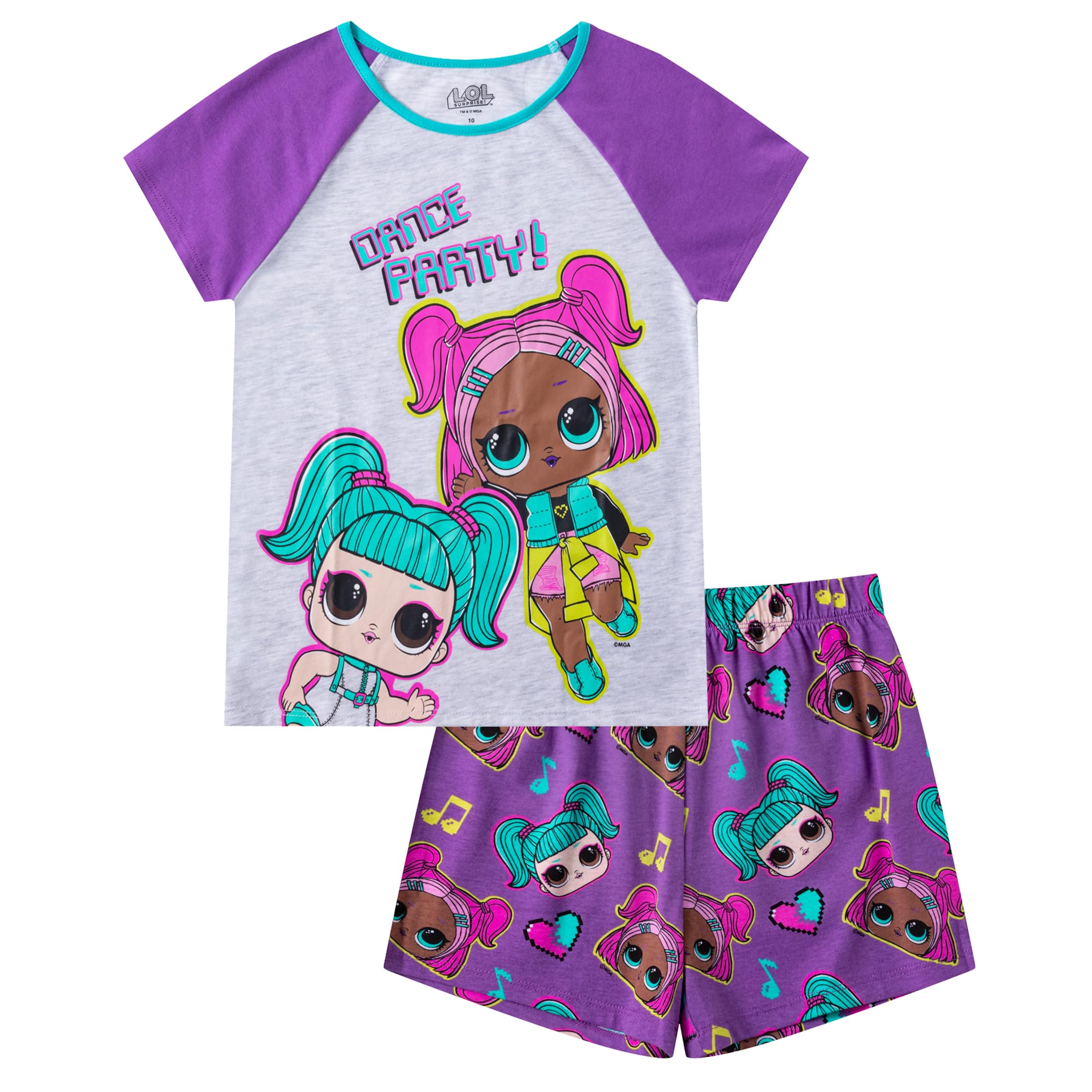 Lol Dollhouse Puma Kids' Assorted 3-piece T-shirt, Tank Top \u0026 Bike Shorts  Set In Matching Doll And Girl Clothes