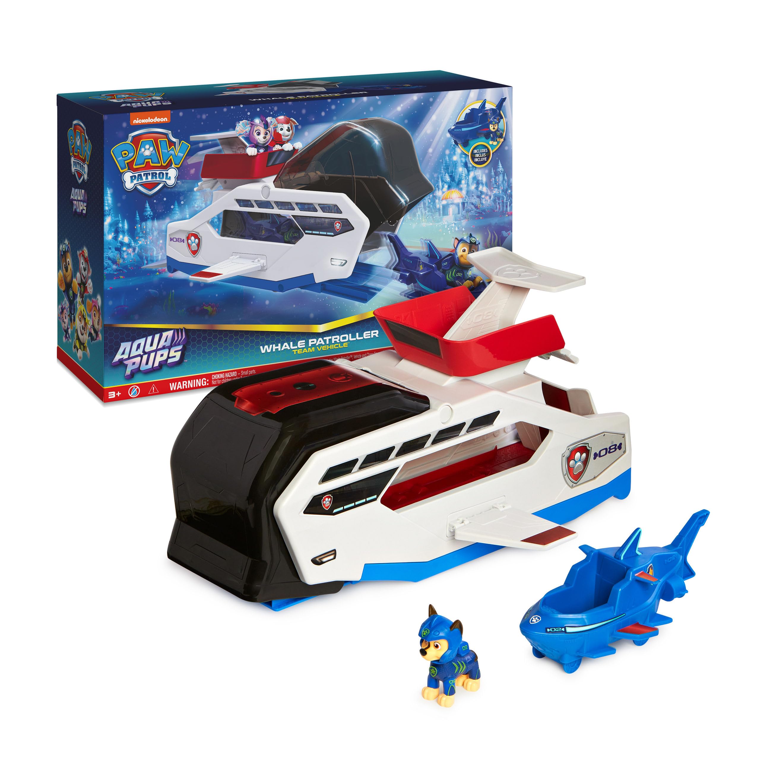 PAW PATROL Air Patroller – Helikopter & Flugzeug Mit Licht, Sound & Figuren