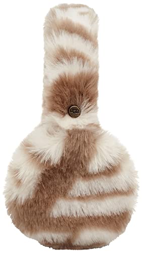 UGG W EMBROIDERED LOGO EARMUFF チェスナット UGG Women's Embroidered Logo Earmuff, Chestnut, One Size