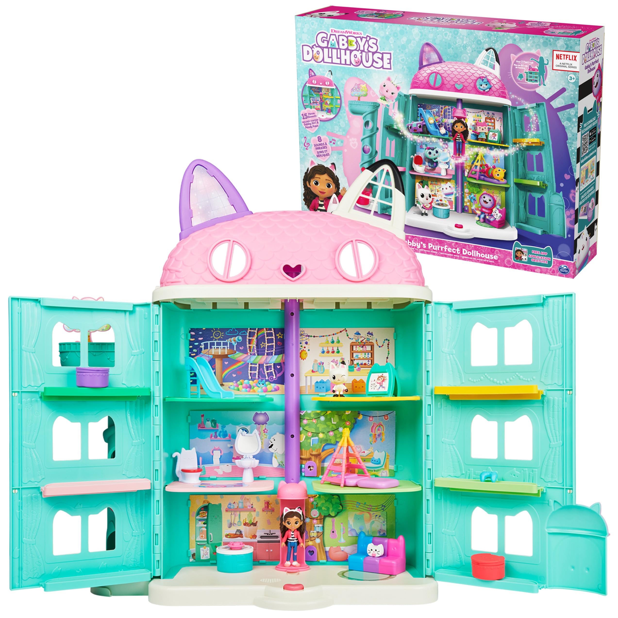 Gabby's Dollhouse - Brandclub - Gabby's Dollhouse 15-Piece