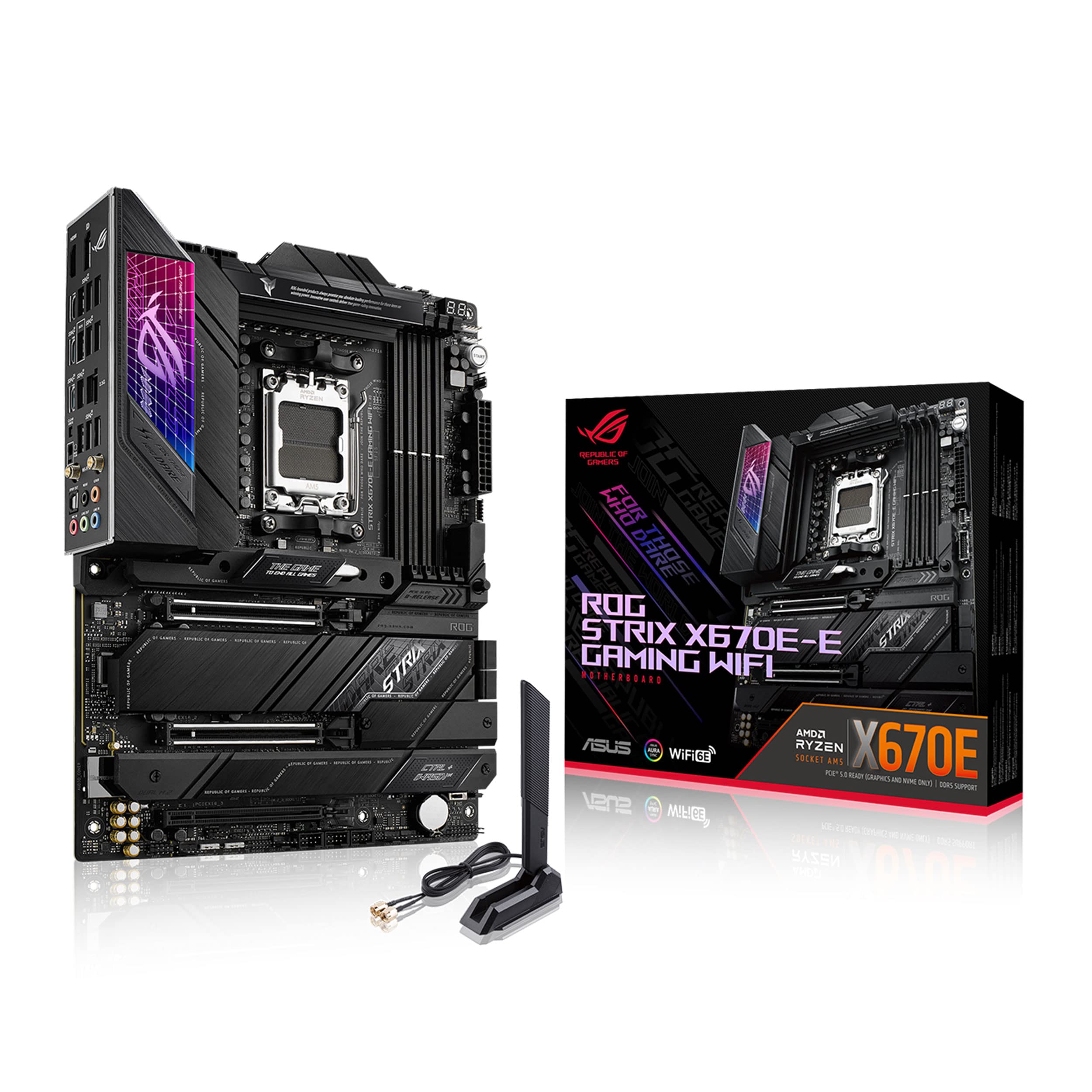 Asus - Brandclub - ASUS ROG Strix X870E-E Gaming WiFi AMD AM5 X870